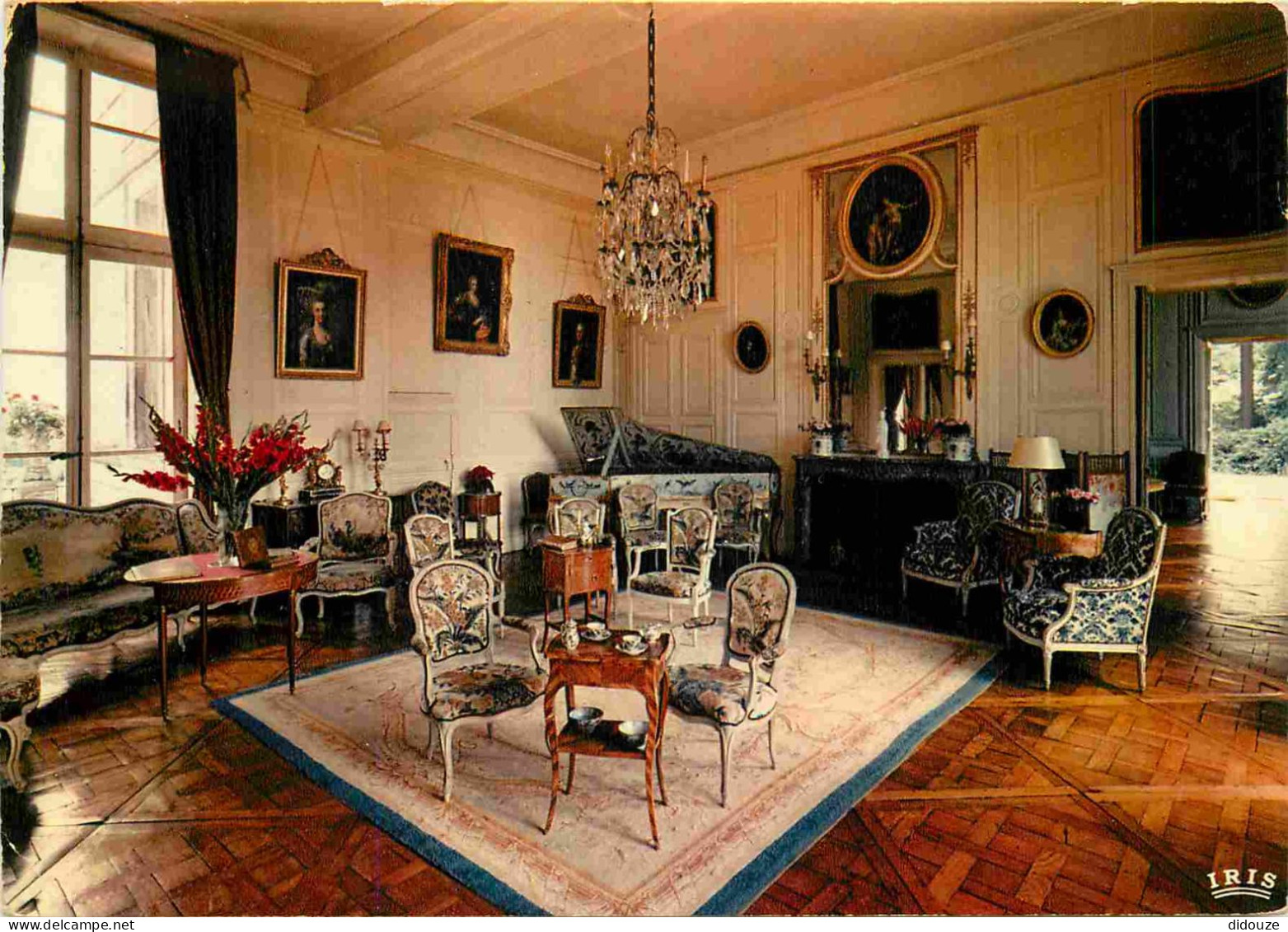 Carte Postale - 78 - Thoiry - intérieur du Château de Thoiry en Yvelines - CPM - Voir Scans Recto-Verso - Poscard - Cart