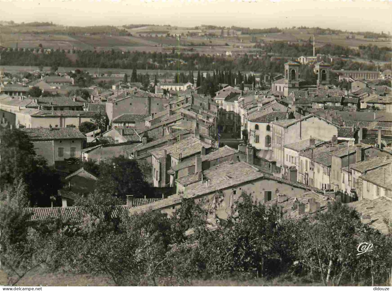 Carte Postale - 81 - Graulhet - Vue générale - Mention Photographie Véritable - Carte dentelée - CPSM grand format - Voi