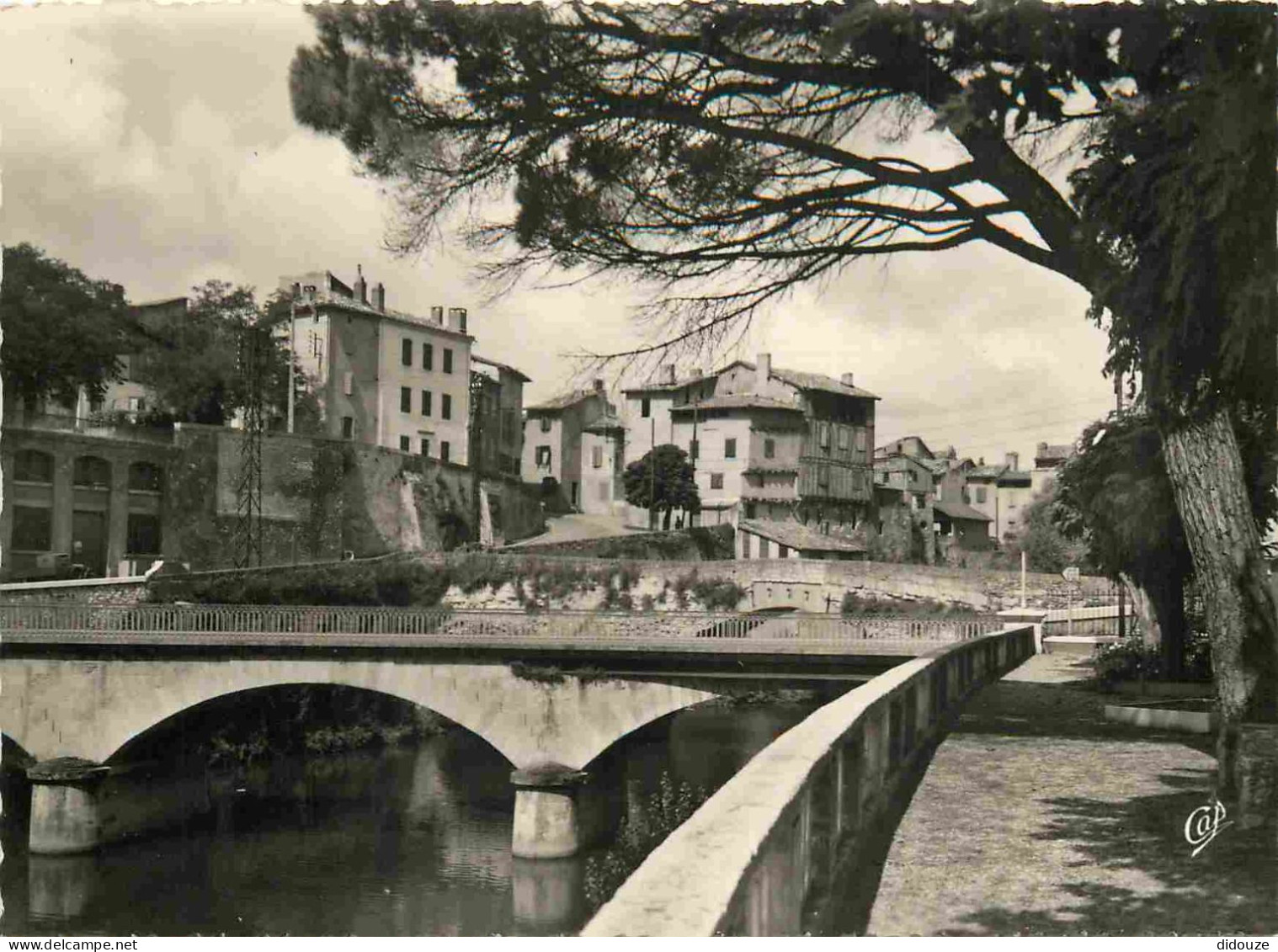 Carte Postale - 81 - Graulhet - Vue sur le Quartier Médieval - Mention Photographie Véritable - Carte dentelée - CPSM gr