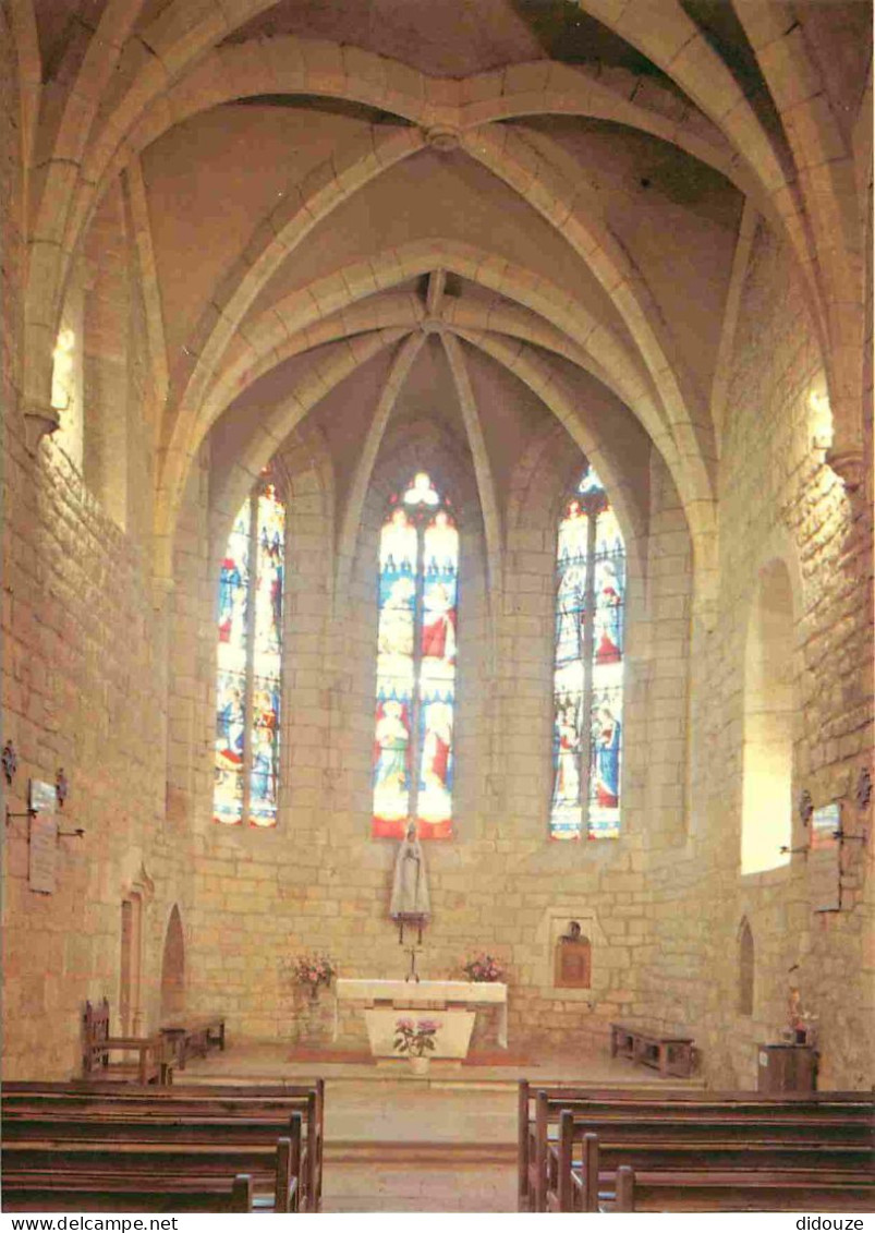 Carte Postale - 82 - Caylus - Notre Dame de Livron par Caylus - intérieur de la Chapelle - CPM - Voir Scans Recto-Verso