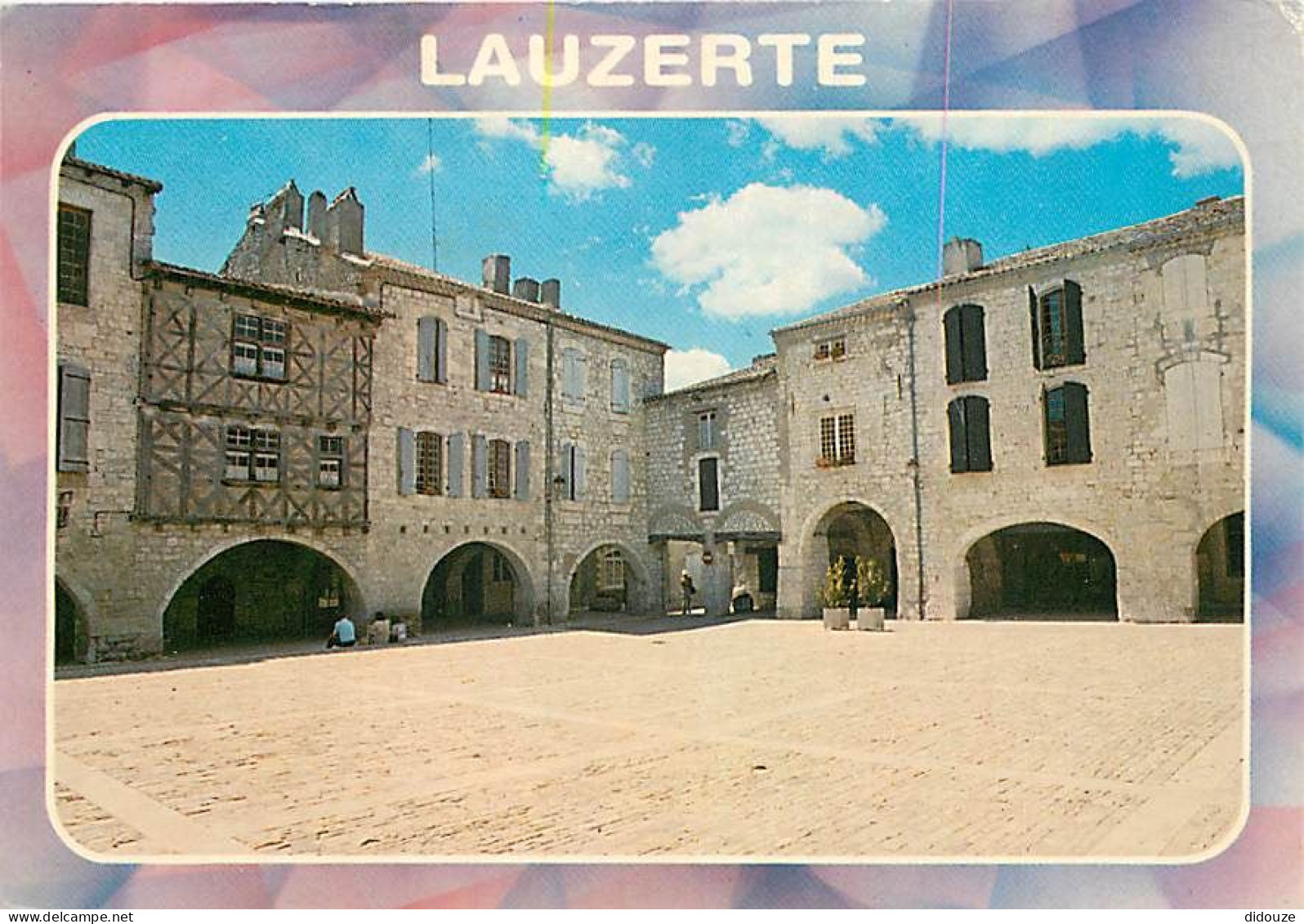 Carte Postale - 82 - Lauzerte - La Place - CPM - Voir Scans Recto-Verso - Poscard - Carta Postal -  Postkarte