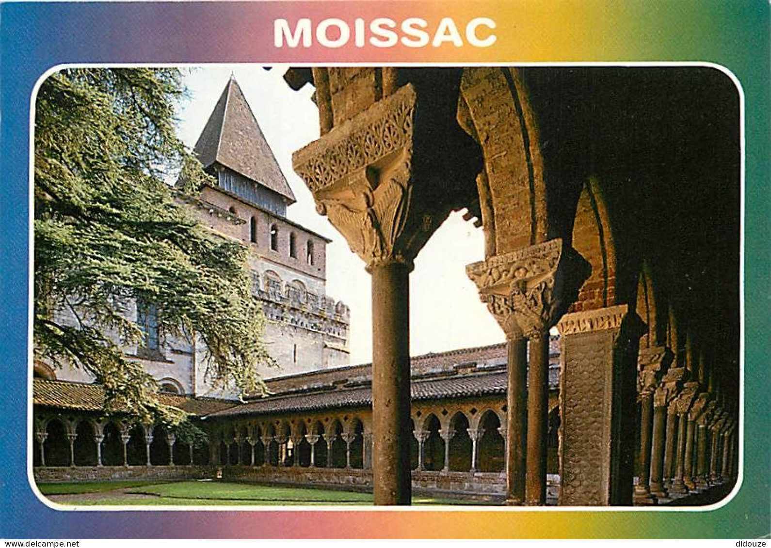 Carte Postale - 82 - Moissac - Le Cloître - Flamme Postale de Moissac - CPM - Voir Scans Recto-Verso - Poscard - Carta P