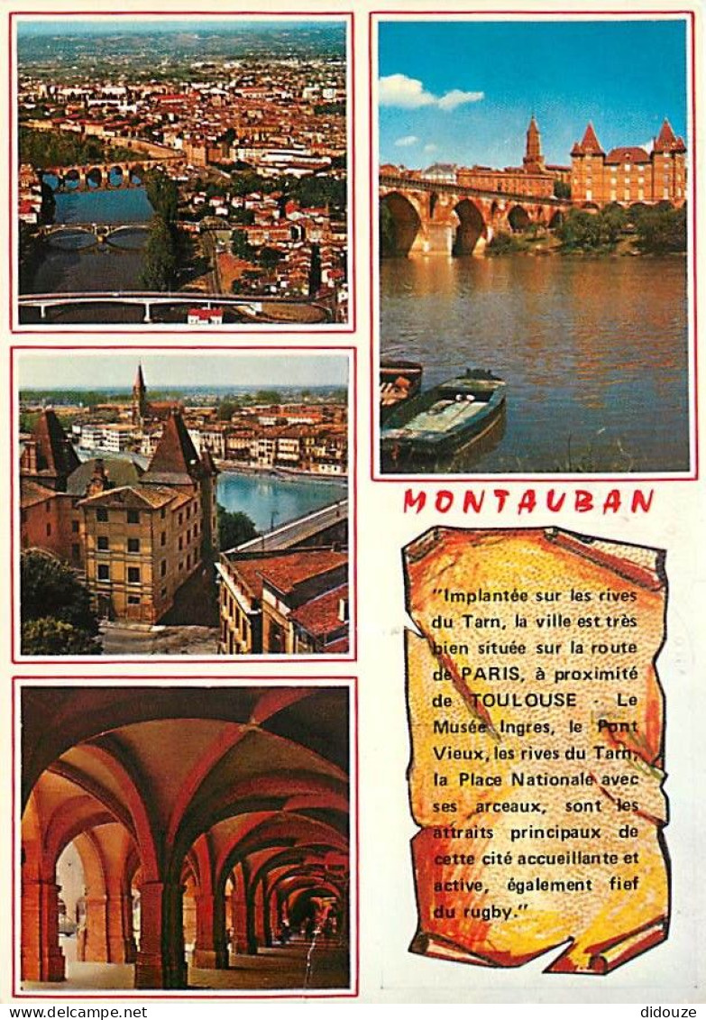 Carte Postale - 82 - Montauban - Multivues - Flamme Postale de Montauban - CPM - Voir Scans Recto-Verso - Poscard - Cart