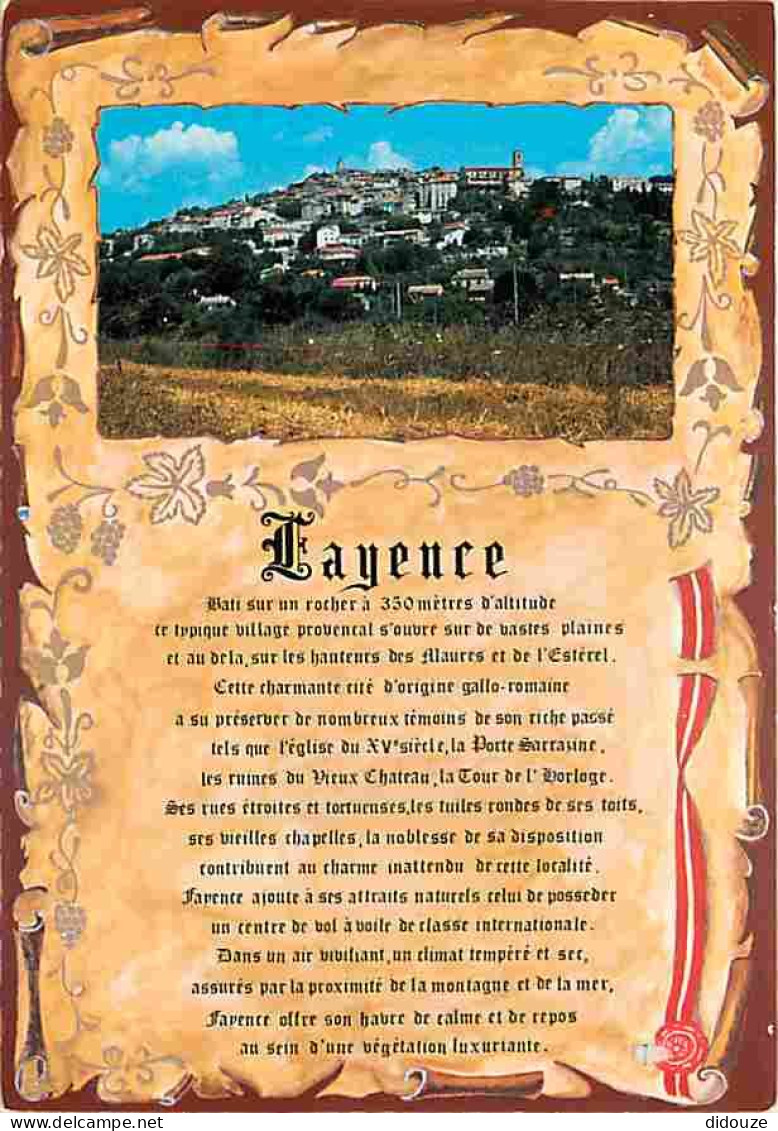 Carte Postale - 83 - Fayence - Vue Générale - CPM - Voir Scans Recto-Verso - Poscard - Carta Postal -  Postkarte
