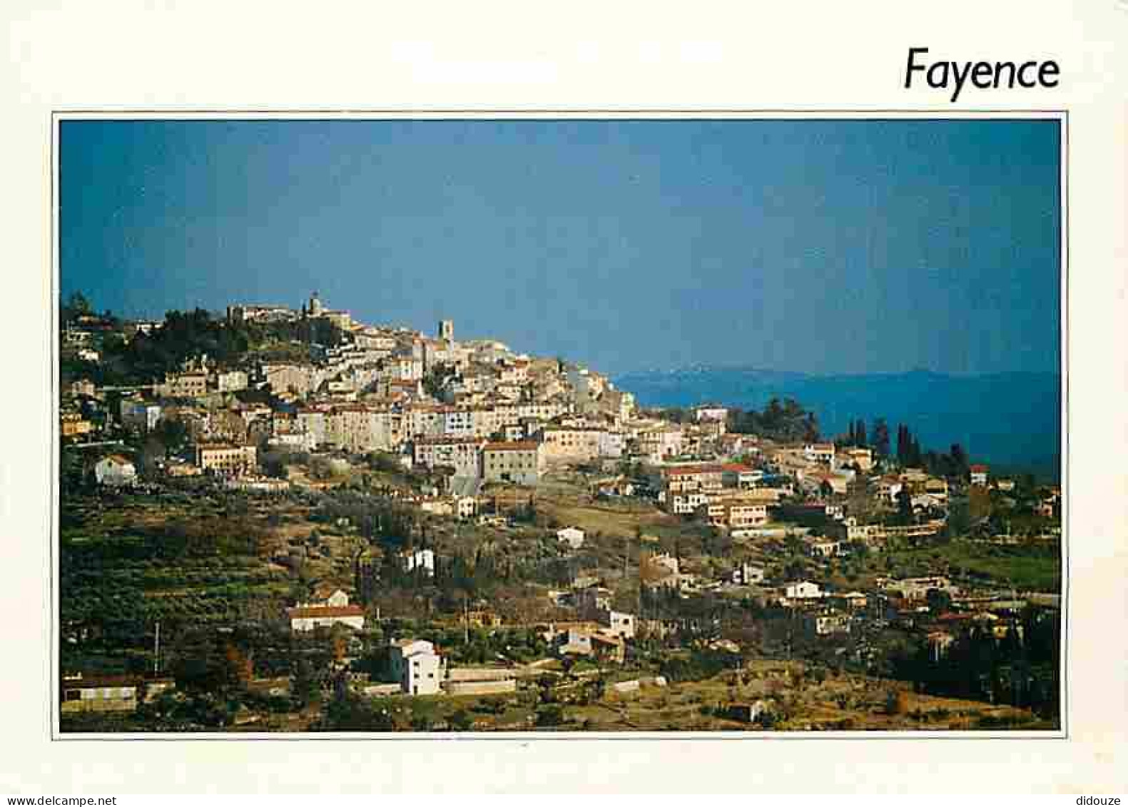 Carte Postale - 83 - Fayence - Vue Générale - CPM - Voir Scans Recto-Verso - Poscard - Carta Postal -  Postkarte