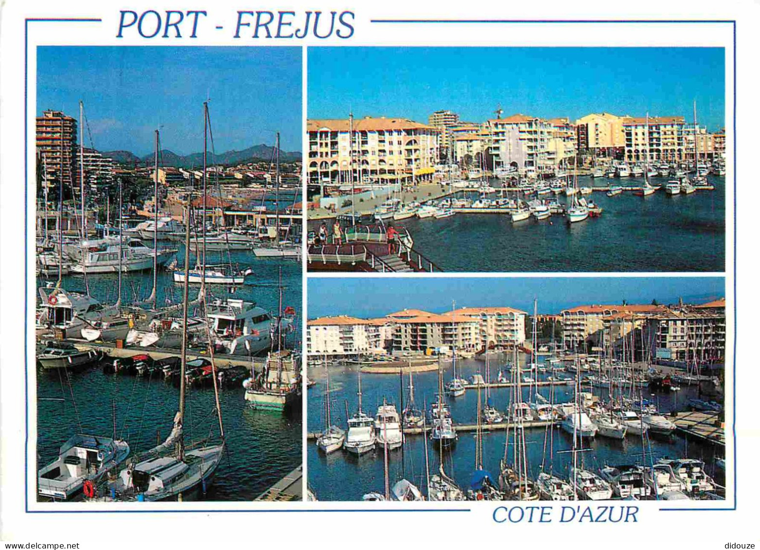 Carte Postale - 83 - Frejus - Port frejus - Multivues - CPM - Voir Scans Recto-Verso