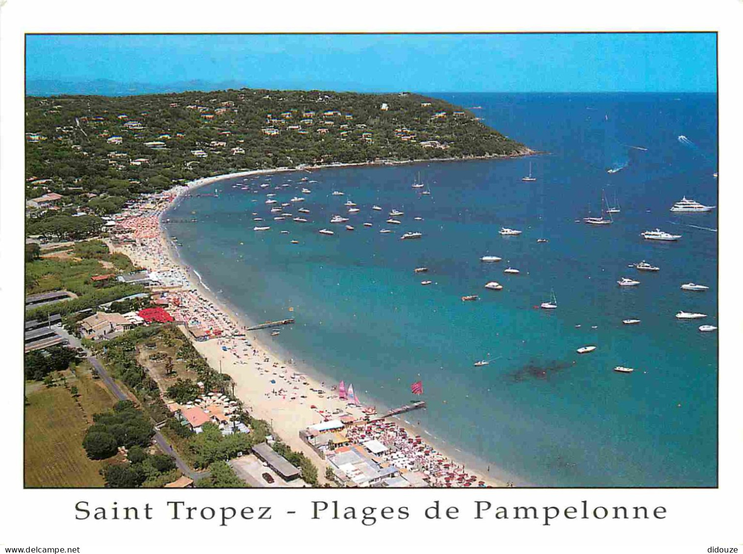 Carte Postale - 83 - Saint-tropez - Plages de pampelonne - vue aérienne - CPM - Voir Scans Recto-Verso