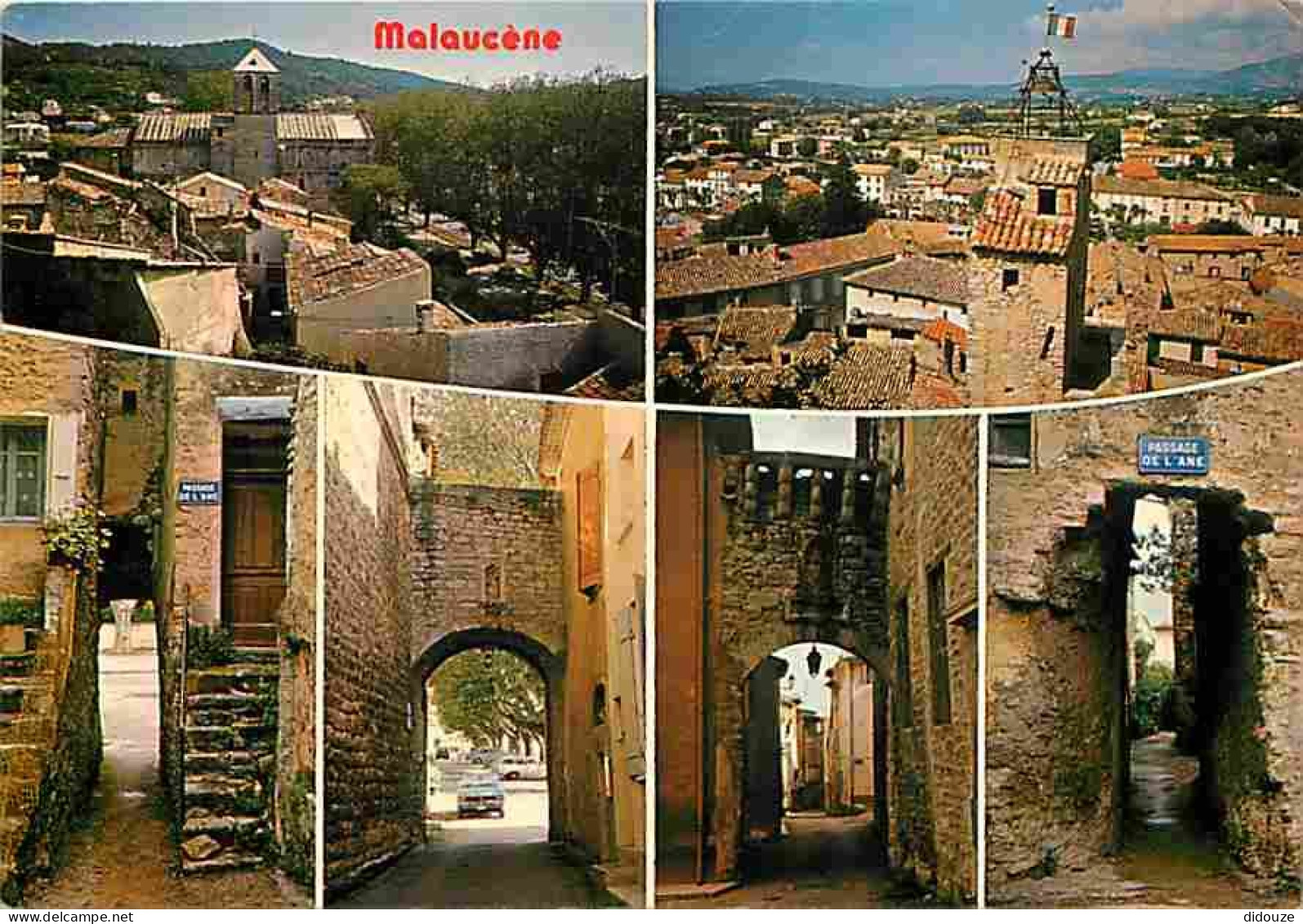 Carte Postale - 84 - Malaucène - Multivues - Passage de l'Ane et Vieilles Portes - CPM - Voir Scans Recto-Verso - Poscar