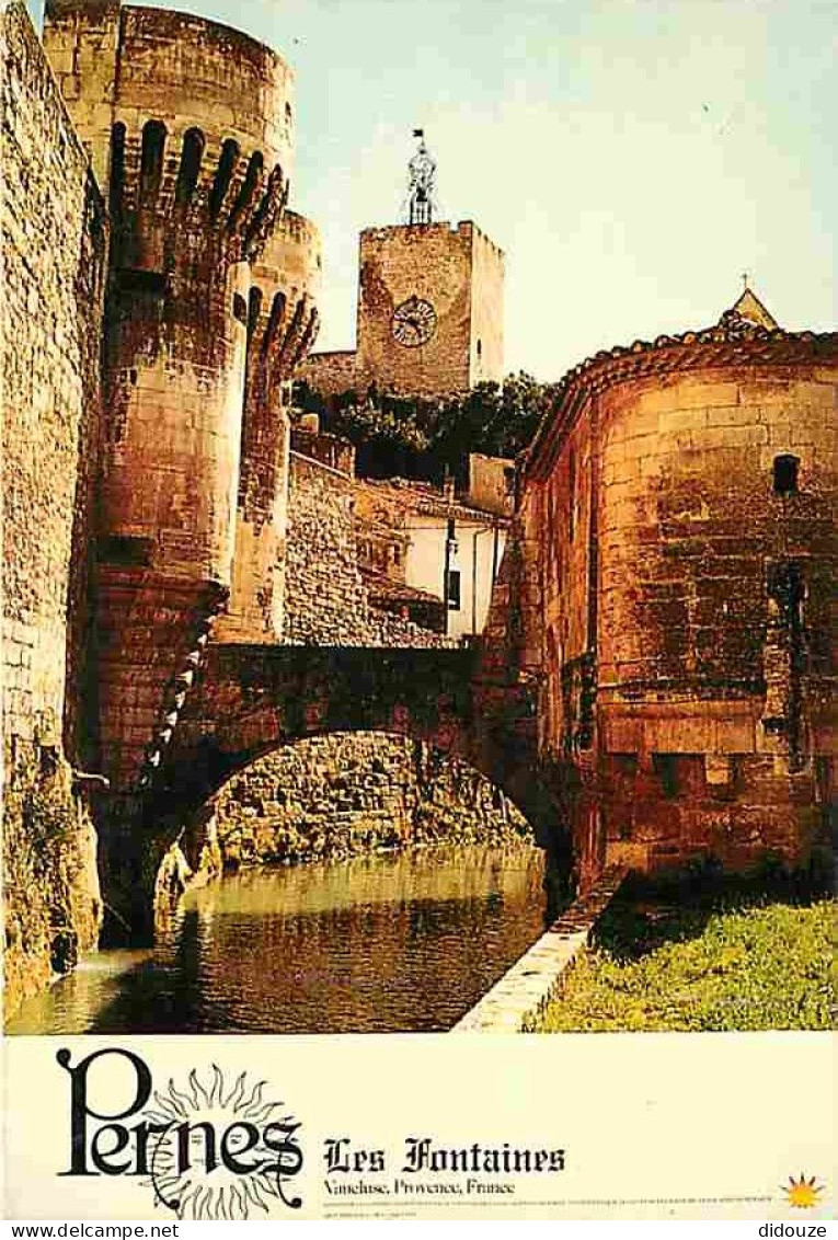 Carte Postale - 84 - Pernes les Fontaines - Remparts et la tour de l'horloge - CPM - Voir Scans Recto-Verso - Poscard -