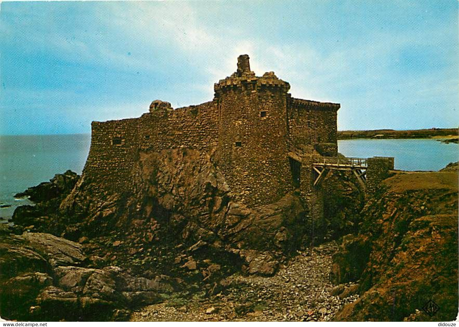 Carte Postale - 85 - Ile d'Yeu - Le vieux Château - Flamme Postale de l'Ile d'Yeu - CPM - Voir Scans Recto-Verso - Posca