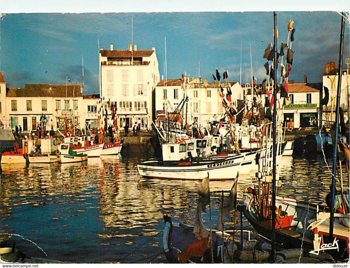 Carte Postale - 85 - Ile d'Yeu - Port Joinville - Bateaux - Flamme Postale de l'Ile d'Yeu - CPM - Voir Scans Recto-Verso