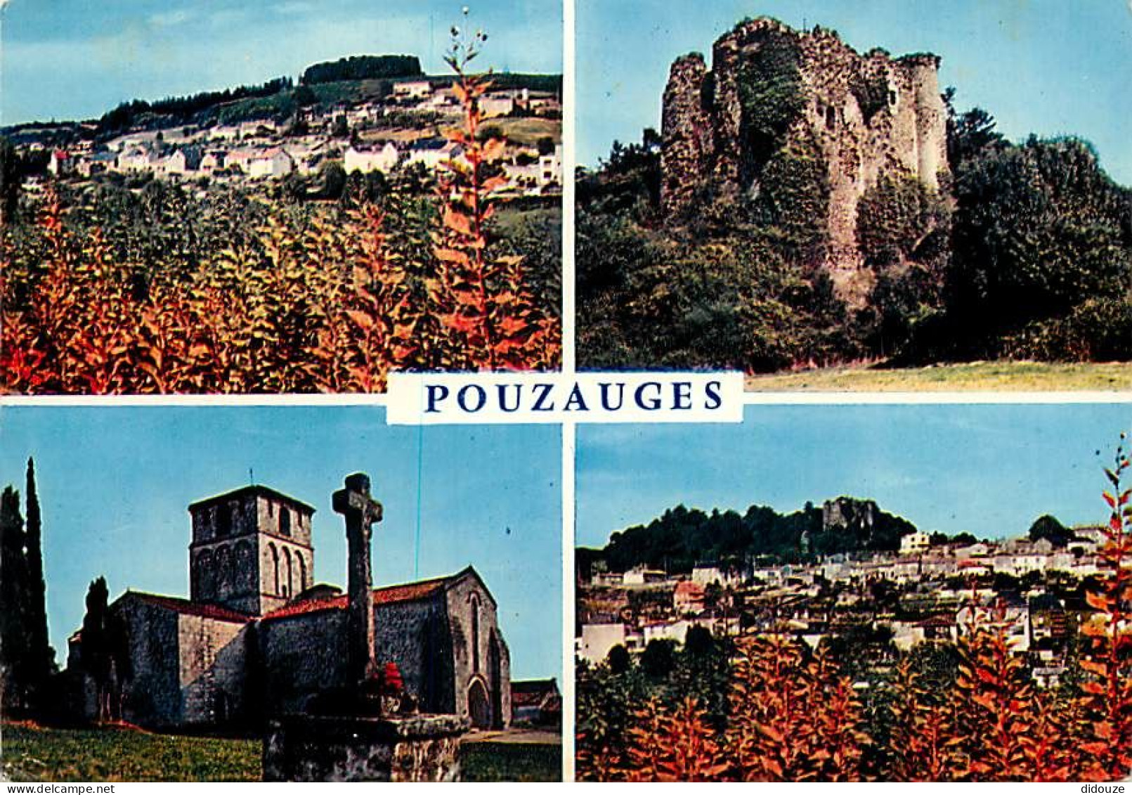 Carte Postale - 85 - Pouzauges - Multivues - Flamme Postale de Pouzauges - CPM - Voir Scans Recto-Verso - Poscard - Cart