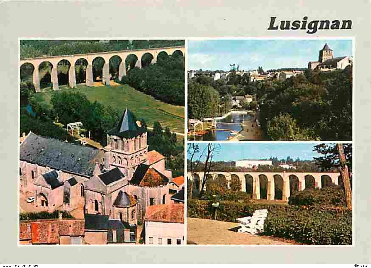 Carte Postale - 86 - Lusignan - Multivues - Flamme Postale de Poitiers - CPM - Voir Scans Recto-Verso - Poscard - Carta