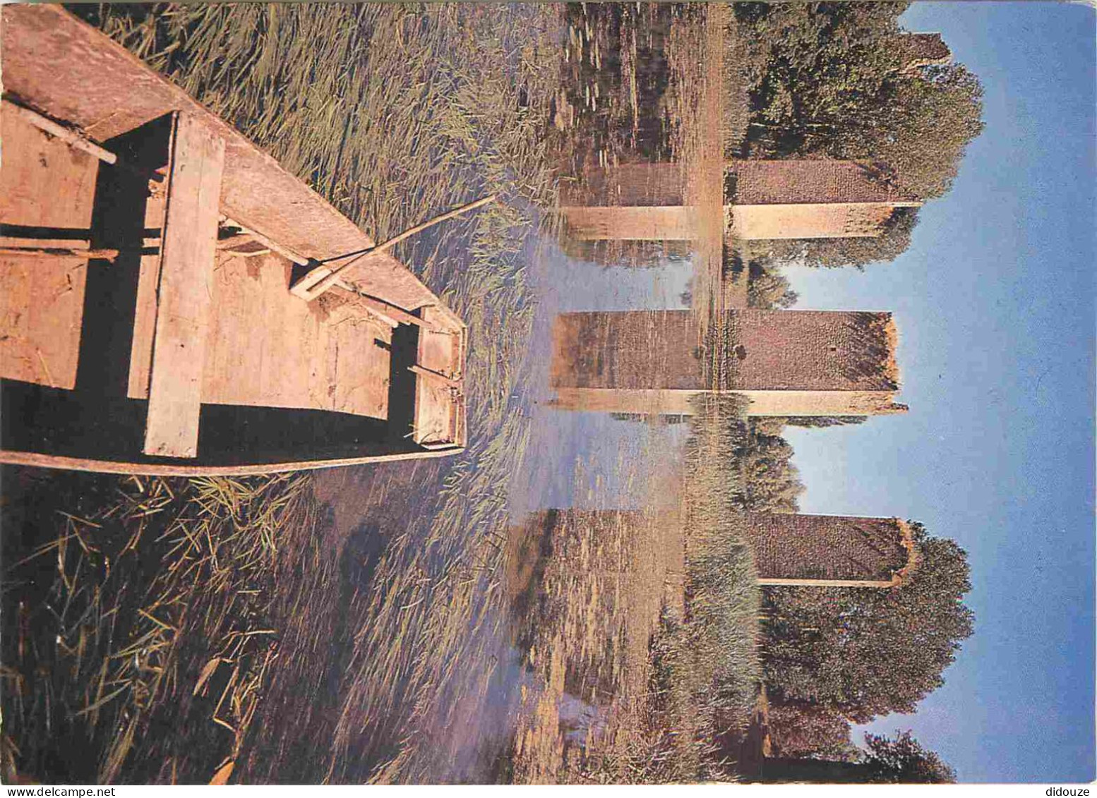 Carte Postale - 86 - Lussac les Chateaux - Ruines des quatre piles du Pont-Levis du château  - CPM - Voir Scans Recto-Ve