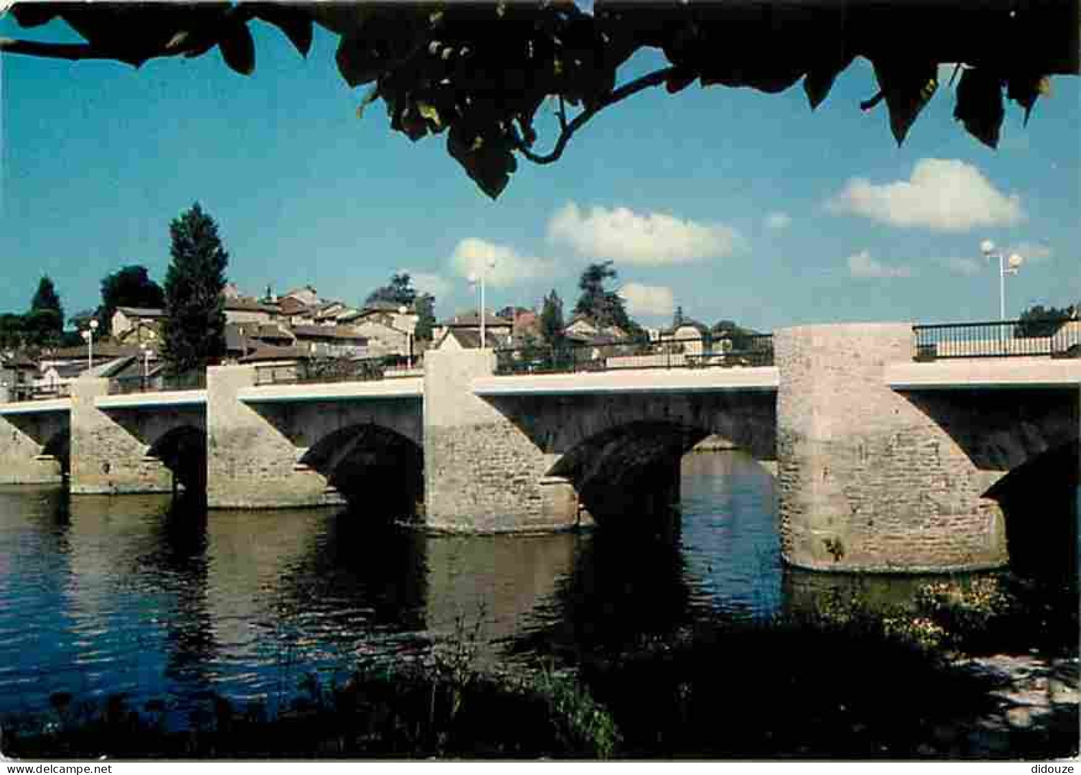 Carte Postale - 87 - Aixe sur Vienne - Le nouveau pont sur la Vienne - Flamme Postale de Isle - CPM - Voir Scans Recto-V