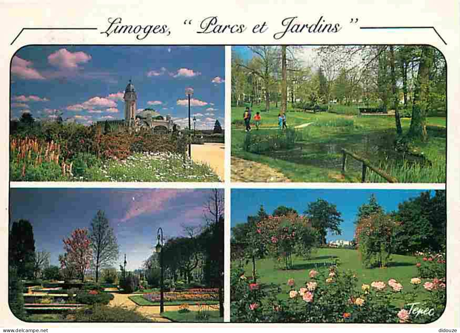 Carte Postale - 87 - Limoges - Parcs et Jardins - Multivues - CPM - Voir Scans Recto-Verso - Poscard - Carta Postal -  P