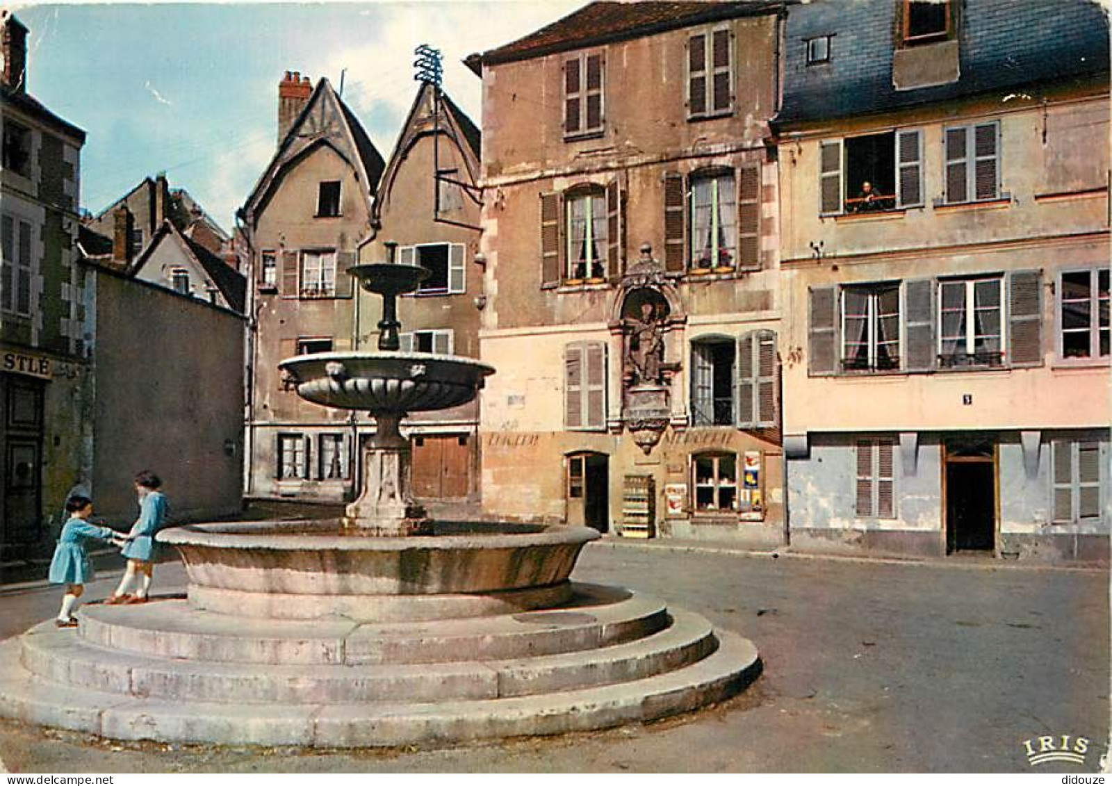 Carte Postale - 89 - Auxerre - Place Saint-Nicolas - Flamme Postale de Auxerre - CPM - Voir Scans Recto-Verso - Poscard