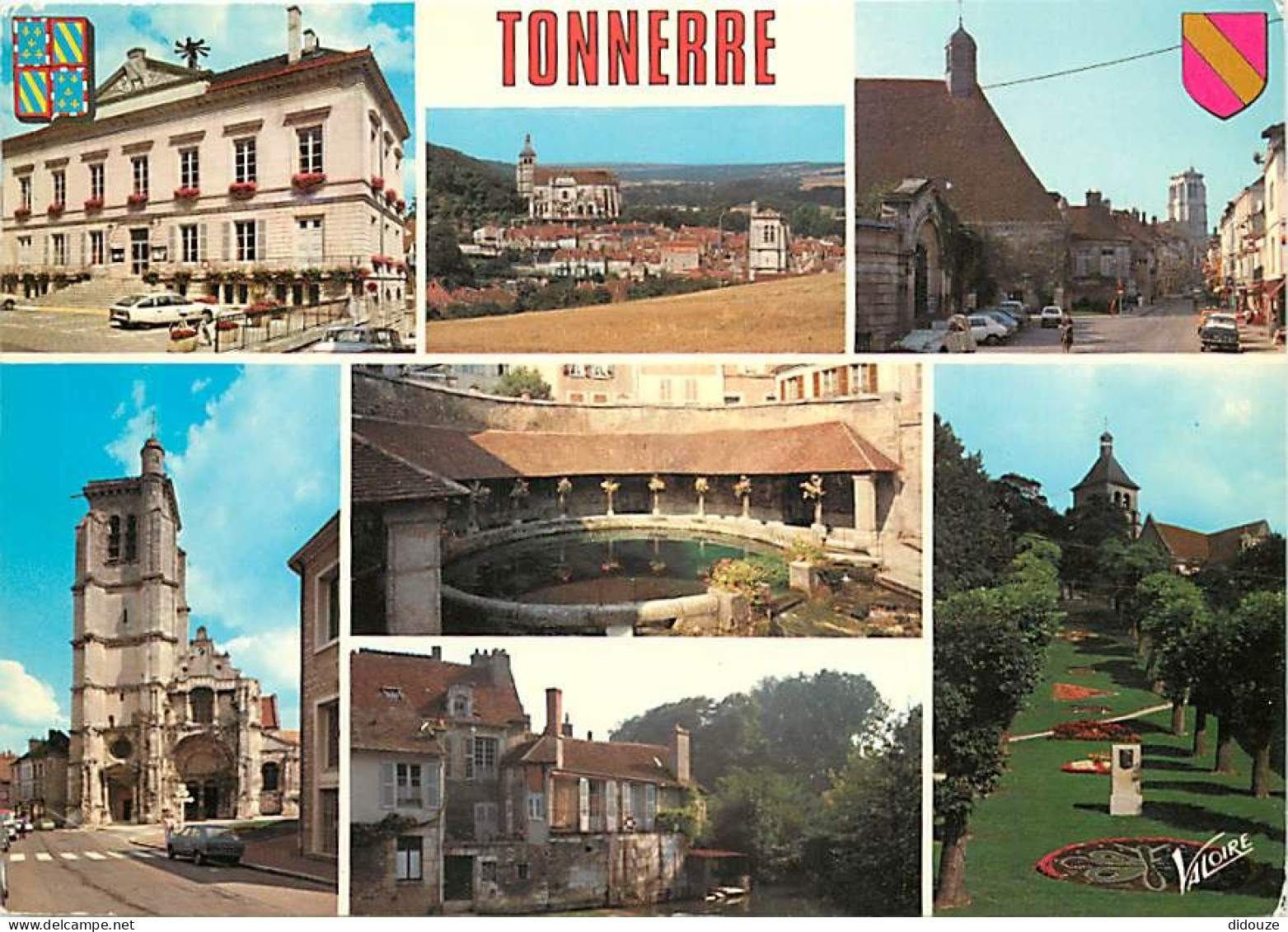 Carte Postale - 89 - Tonnerre - Multivues - Automobiles - Bateaux - Flamme Postale de Tonnerre - CPM - Voir Scans Recto-