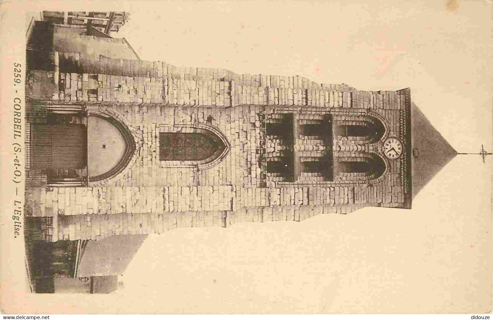 Carte Postale - 91 - Corbeil Essonnes - L'Eglise - CPA - Voir Scans Recto-Verso - Poscard - Carta Postal -  Postkarte
