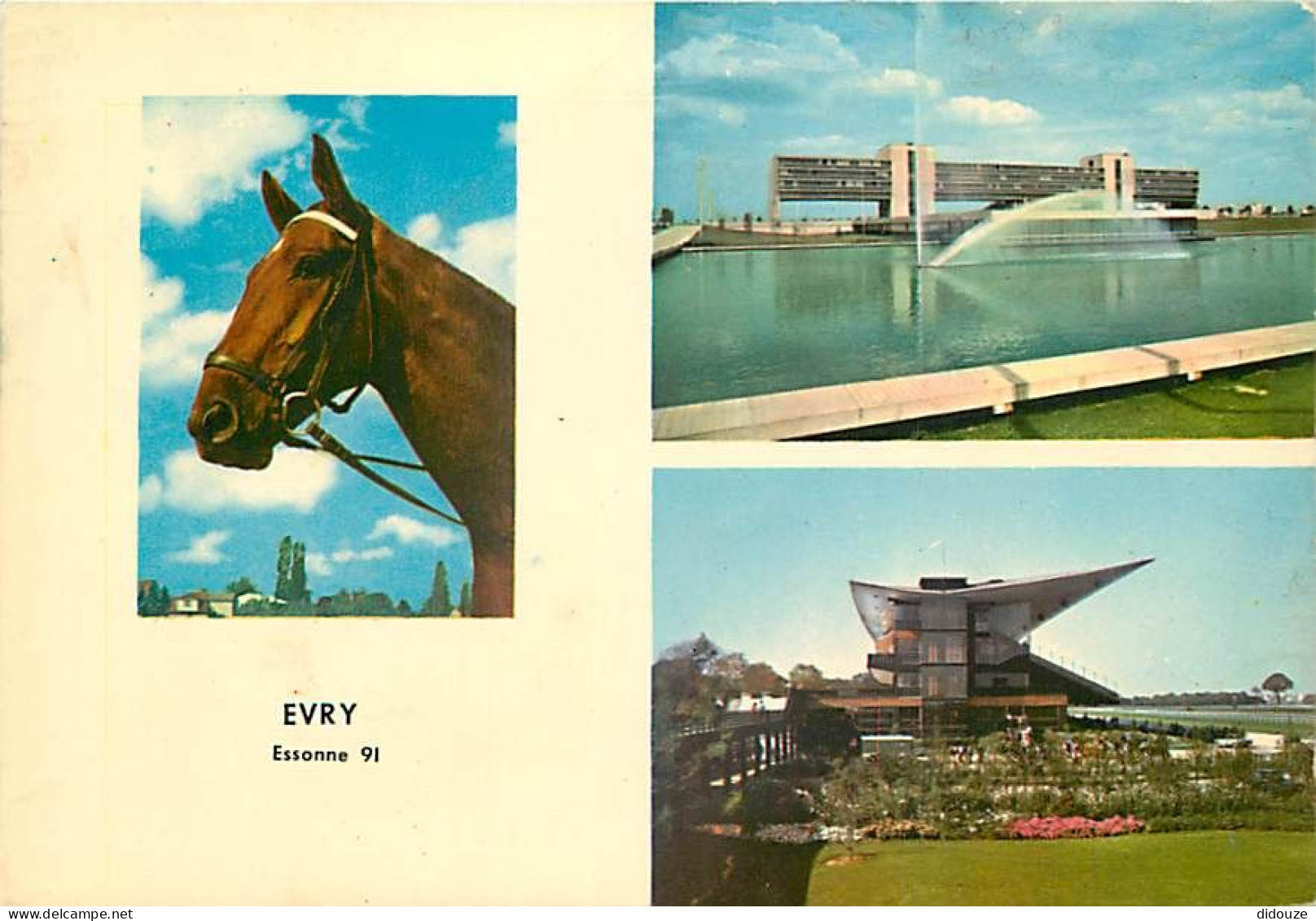 Carte Postale - 91 - Evry - Multivues - Chevaux - CPM - Voir Scans Recto-Verso - Poscard - Carta Postal -  Postkarte