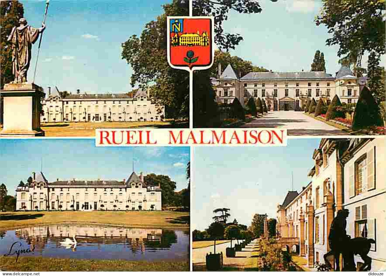 Carte Postale - 92 - Rueil-Malmaison - Château de Malmaison - Multivues - Blasons - CPM - Voir Scans Recto-Verso - Posca