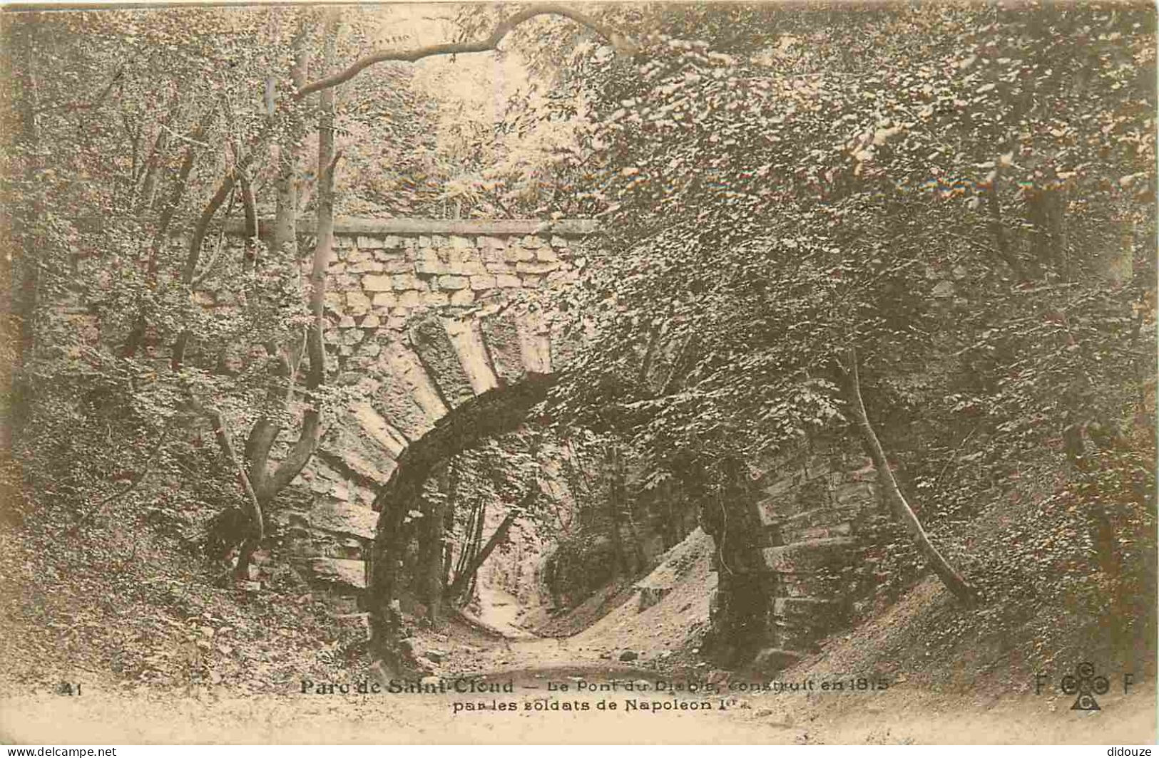 Carte Postale - 92 - Saint Cloud - Parc de Saint Cloud - CPA - Voir Scans Recto-Verso - Poscard - Carta Postal -  Postka