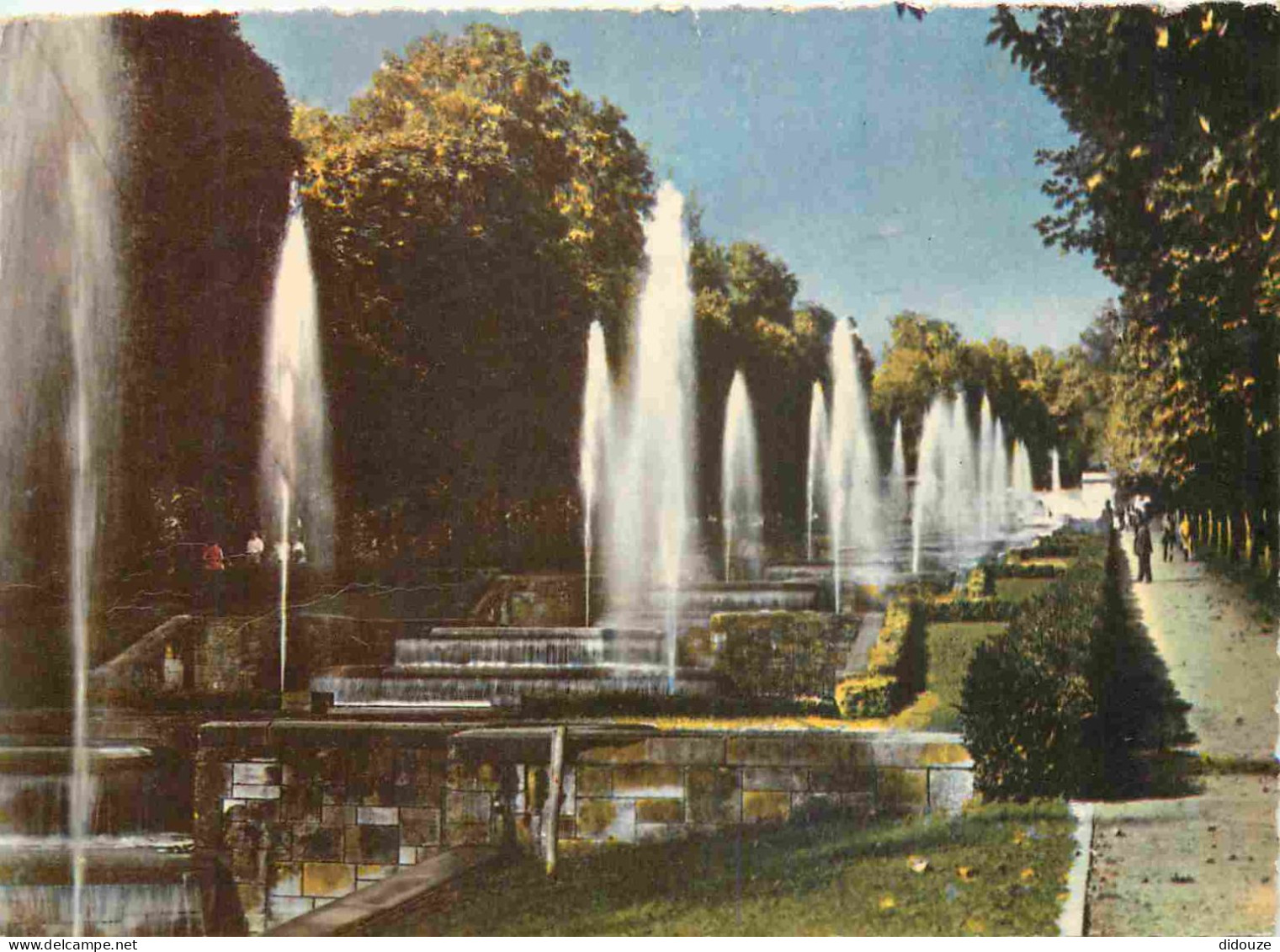 Carte Postale - 92 - Sceaux - Le parc de sceaux - les grandes eaux - Carte dentelée - CPM - Voir Scans Recto-Verso