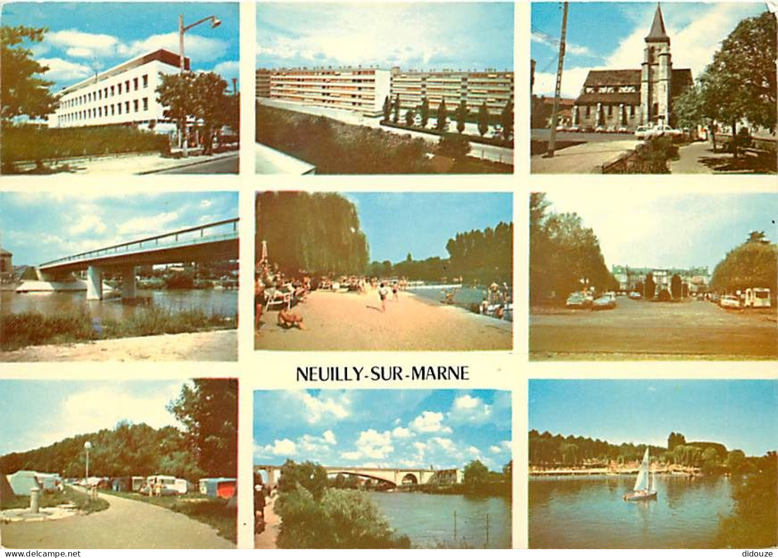 Carte Postale - 93 - Neuilly sur Marne - Multivues - CPM - Voir Scans Recto-Verso - Poscard - Carta Postal -  Postkarte