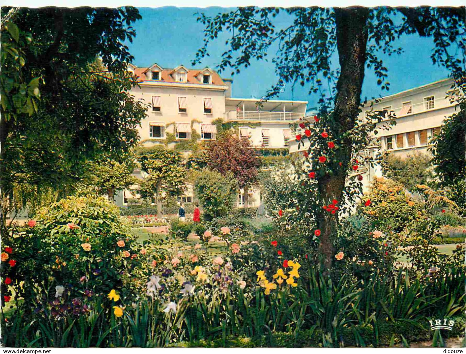 Carte Postale - 94 - Chevilly-larue - Vue du parc - Fleurs - Carte dentelée - CPM - Voir Scans Recto-Verso