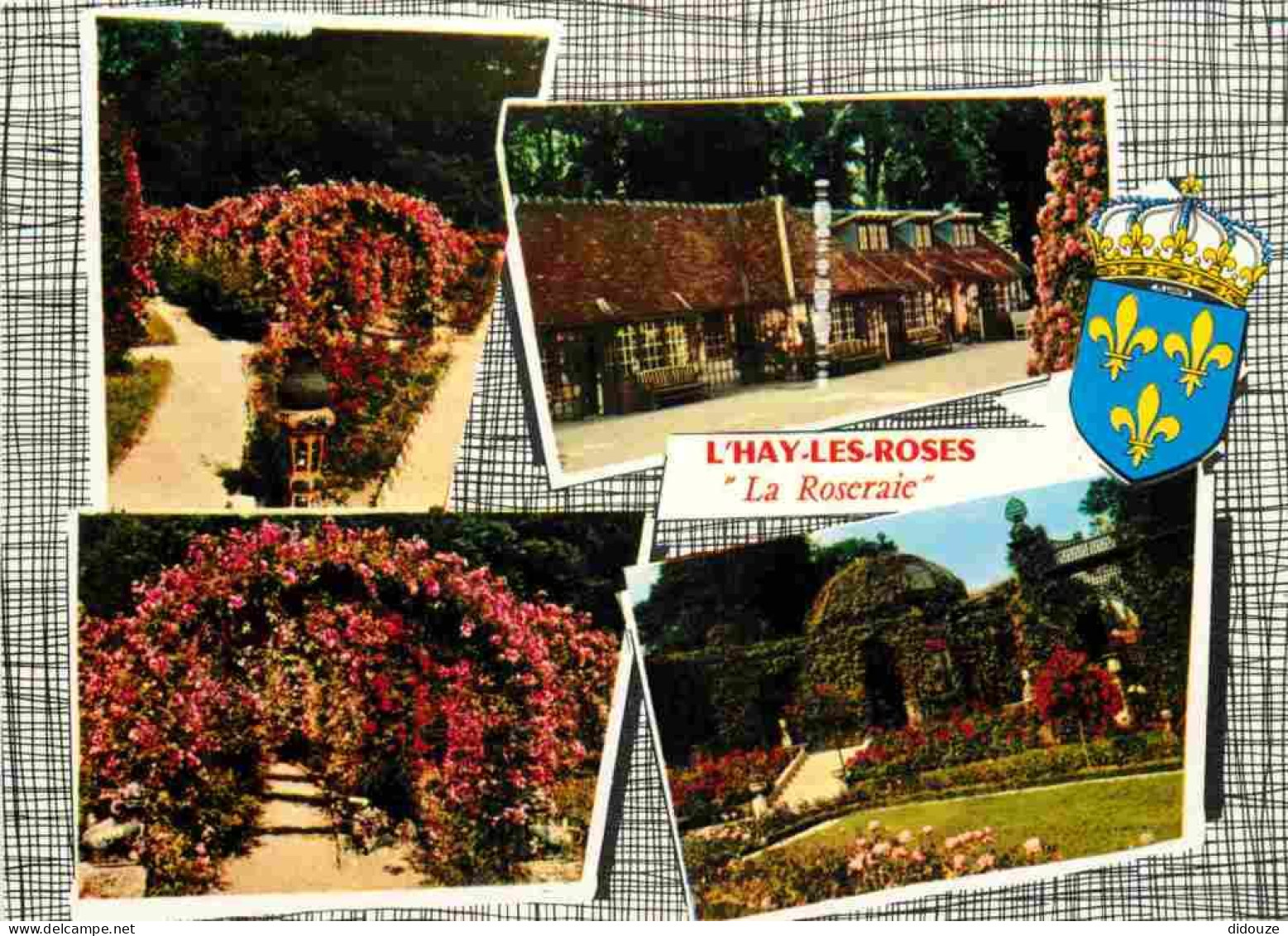 Carte Postale - 94 - L'Hay les Roses - La Roseraie - Multivues - Fleurs - Roses - CPM - Voir Scans Recto-Verso - Poscard