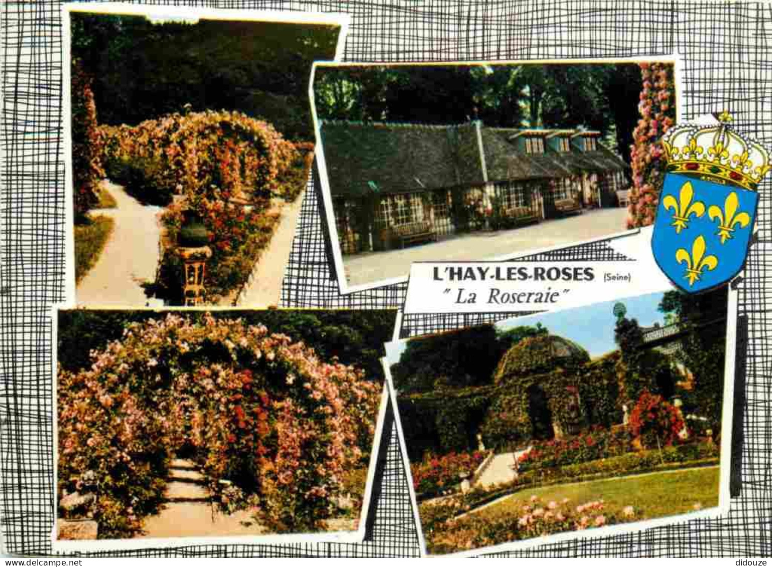 Carte Postale - 94 - L'Hay les Roses - La Roseraie - Multivues - Fleurs - Roses - CPM - Voir Scans Recto-Verso - Poscard