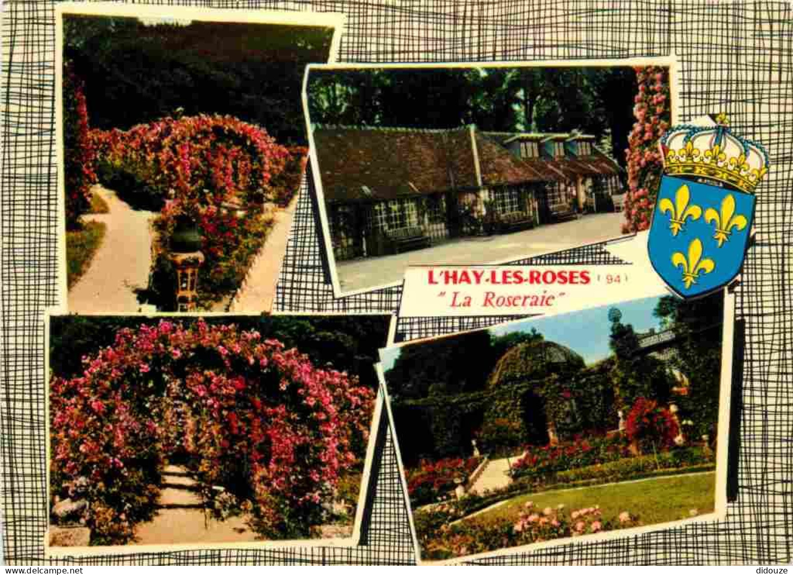 Carte Postale - 94 - L'Hay les Roses - La Roseraie - Multivues - Fleurs - Roses - CPM - Voir Scans Recto-Verso - Poscard