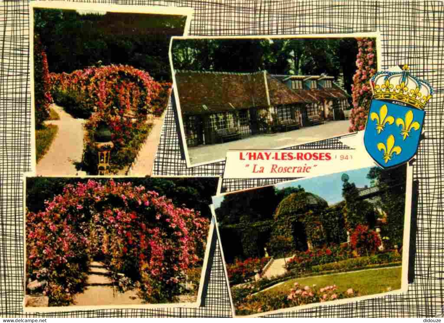 Carte Postale - 94 - L'Hay les Roses - La Roseraie - Multivues - Fleurs - Roses - CPM - Voir Scans Recto-Verso - Poscard