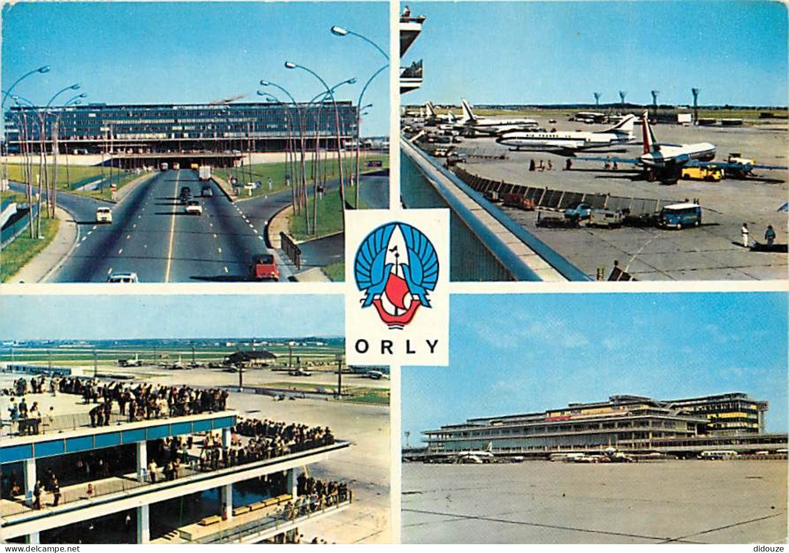 Carte Postale - 94 - Orly - Aéroport de Paris Orly - Multivues - Automobiles - Avions - CPM - Voir Scans Recto-Verso - P