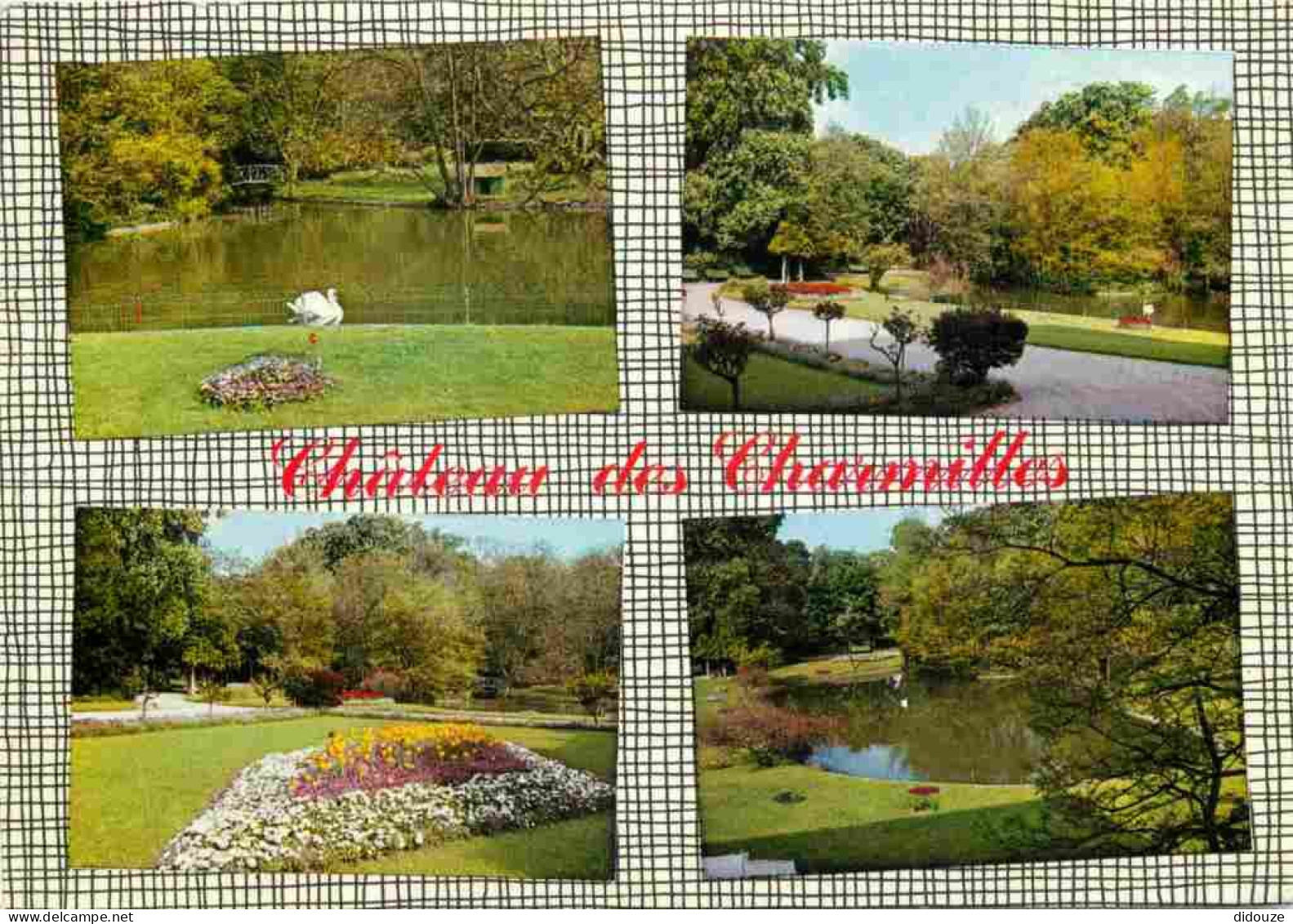 Carte Postale - 94 - Valenton - Château des Charmilles - Le mille pattes - Multivues - CPM - Voir Scans Recto-Verso - Po