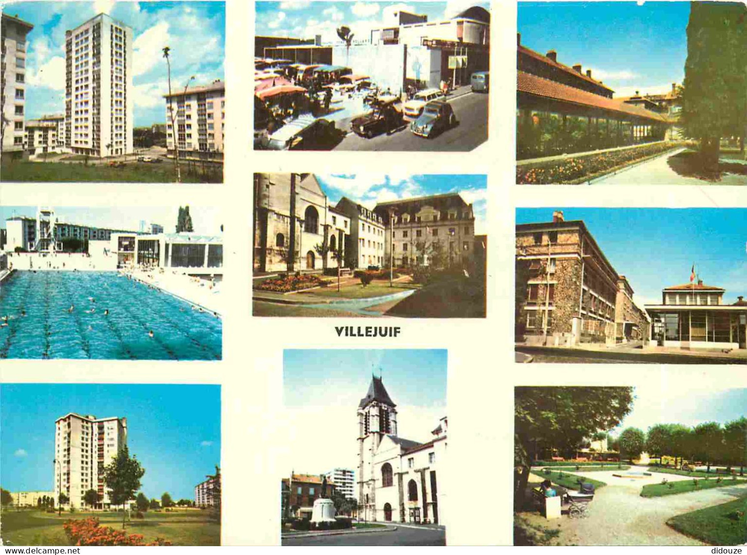Carte Postale - 94 - Villejuif - Divers aspects de la ville - Multivues - CPM - Voir Scans Recto-Verso