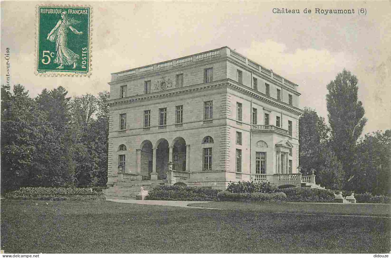 Carte Postale - 95 - Asnieres sur Oise - Chateau de Royaumont - CPA - Voir Scans Recto-Verso - Poscard - Carta Postal -