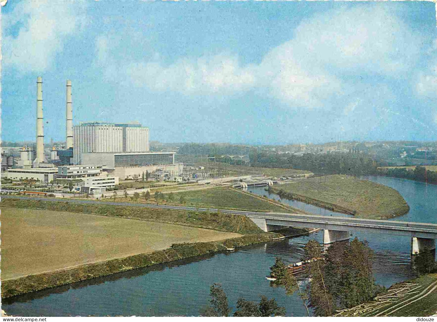 Carte Postale - 95 - Beaumont sur Oise - La Centrale elctrique de Champagne sur Oire - CPM - Voir Scans Recto-Verso - Po
