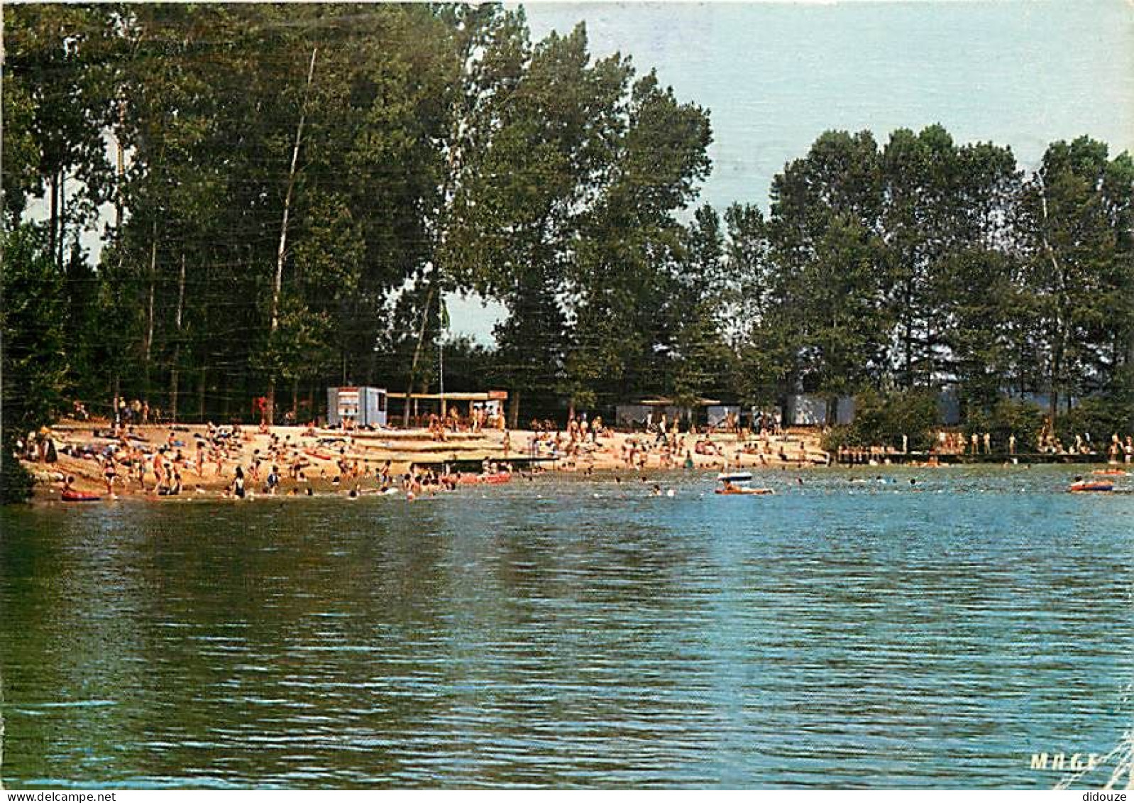 Carte Postale - 95 - Cergy Pontoise - Base départementale de Loisirs : La Plage et les Etangs - CPM - Voir Scans Recto-V
