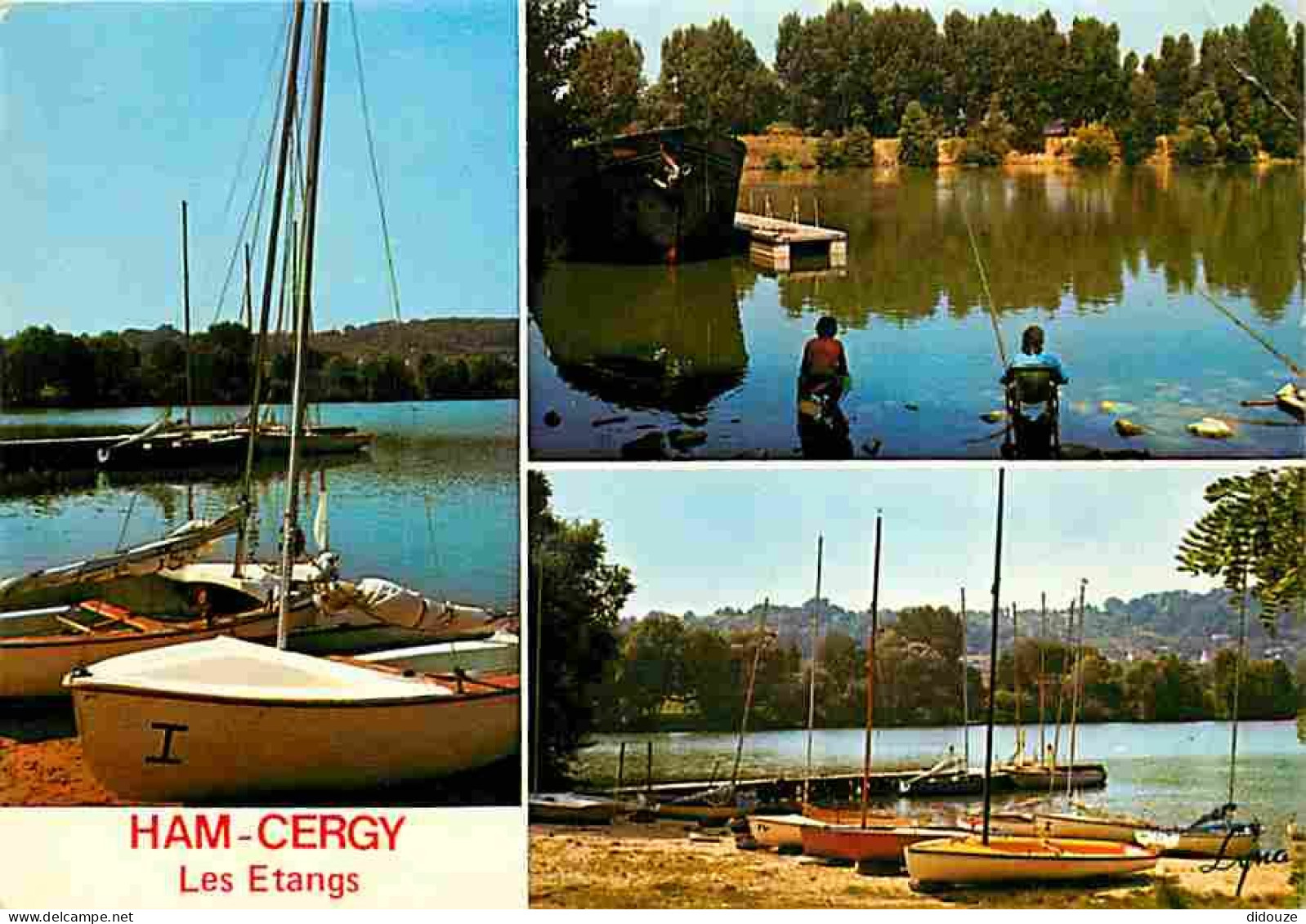 Carte Postale - 95 - Cergy Pontoise - Ham - Les Etangs - Multivues - CPM - Voir Scans Recto-Verso - Poscard - Carta Post