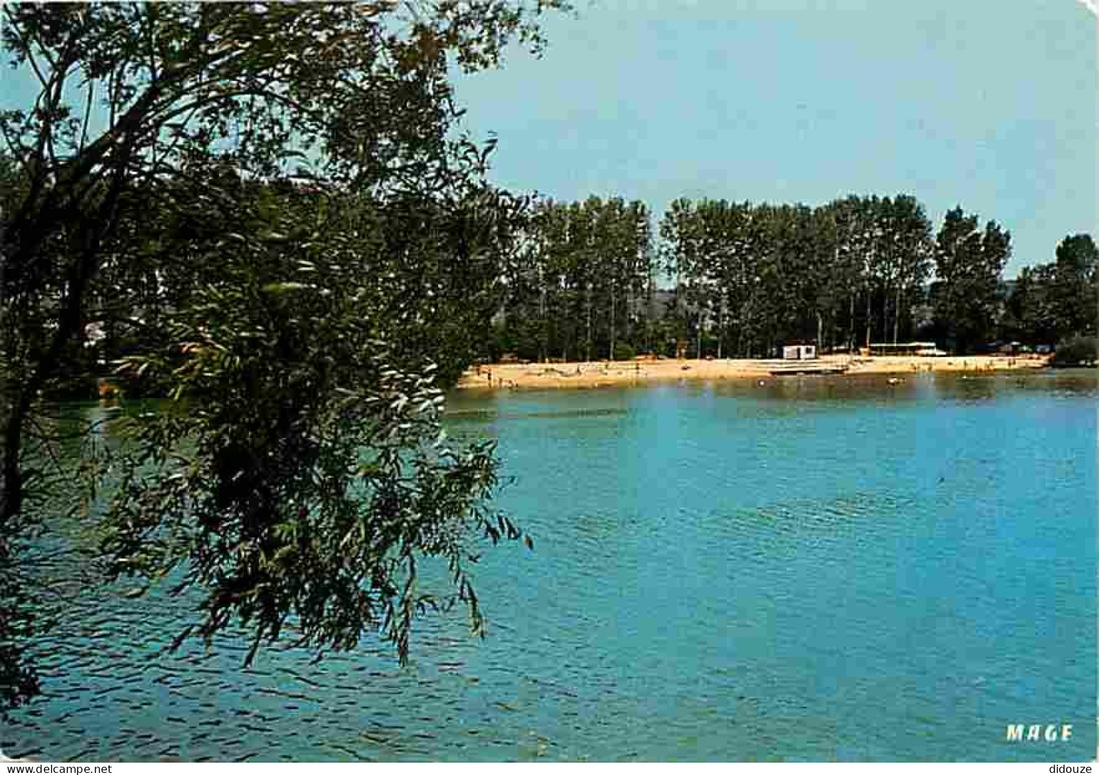 Carte Postale - 95 - Cergy Pontoise - La Base Départementale de Loisirs - Les Etangs et la Plage - CPM - Voir Scans Rect