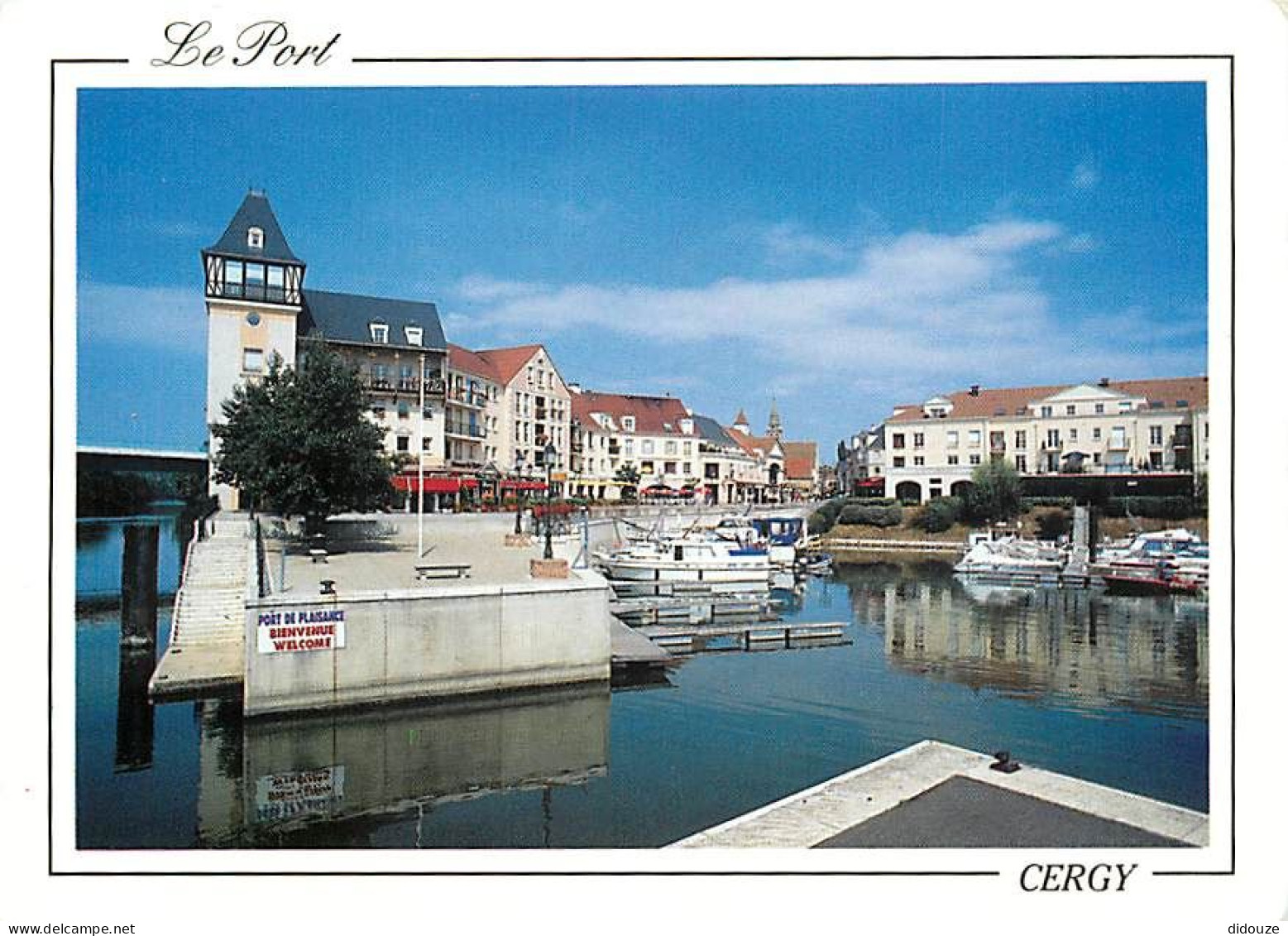 Carte Postale - 95 - Cergy Pontoise - Le Port - Carte Neuve - CPM - Voir Scans Recto-Verso - Poscard - Carta Postal -  P