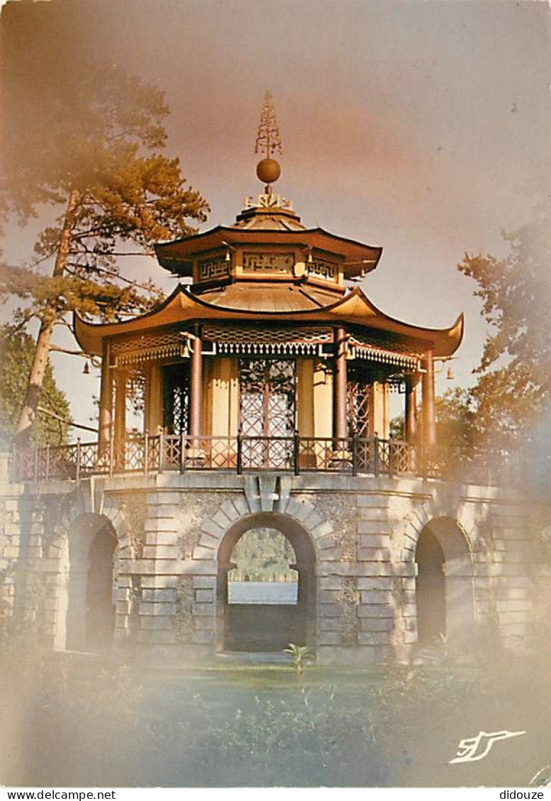 Carte Postale - 95 - L'Isle Adam - Le Pavillon Chinois - Flamme Postale de L'Isle Adam - CPM - Voir Scans Recto-Verso -