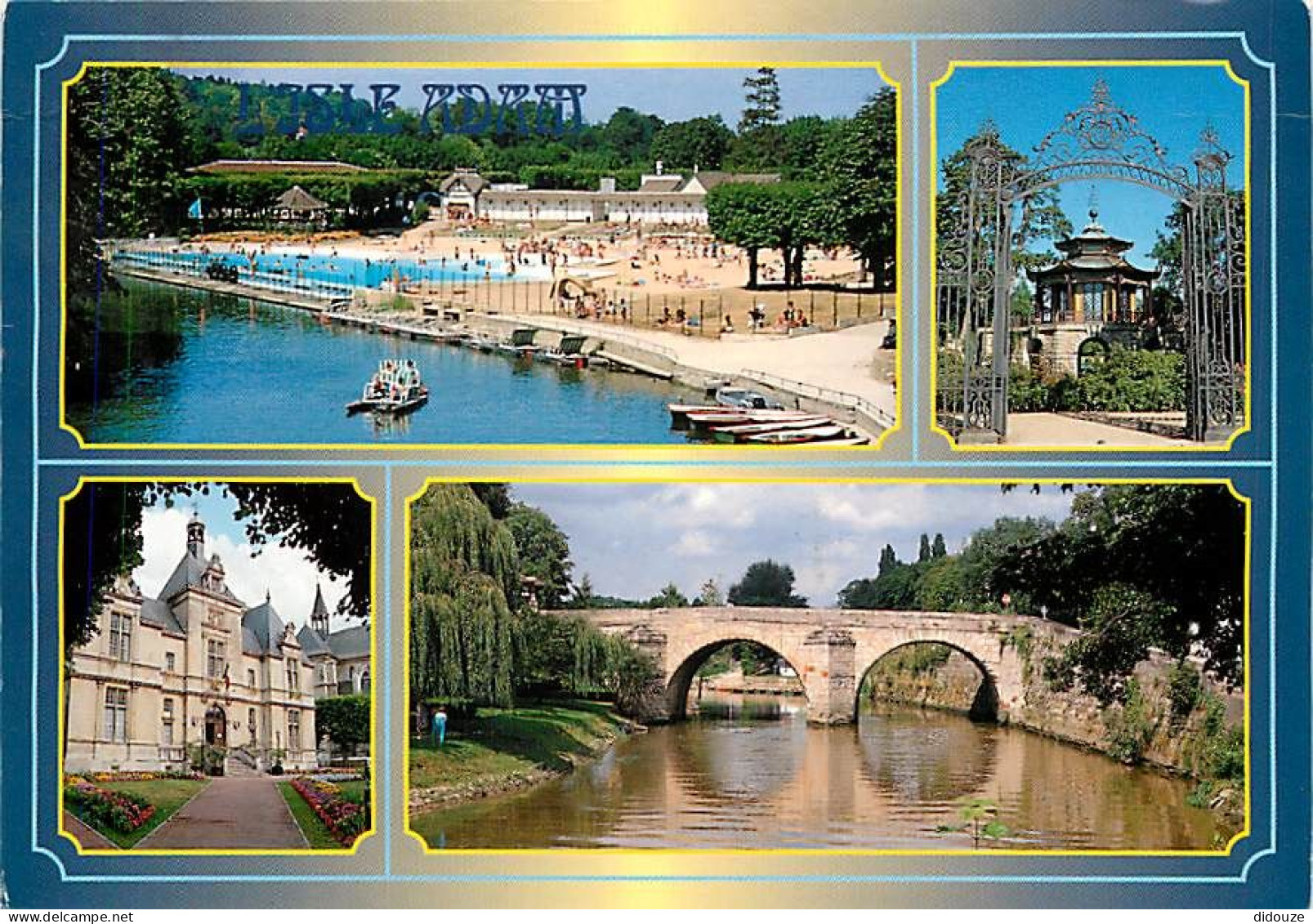 Carte Postale - 95 - L'Isle Adam - Multivues - Flamme Postale de Seynod - CPM - Voir Scans Recto-Verso - Poscard - Carta