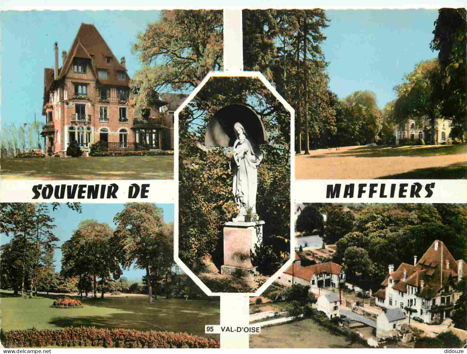 Carte Postale - 95 - Maffliers - Multivues - Mention Photographie Véritable - Carte dentelée - CPSM grand format - Voir