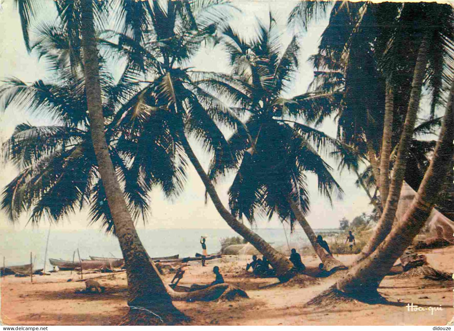 Carte Postale - Afrique - Afrique en couleurs - Plage de pêcheurs - CPM - Voir Scans Recto-Verso