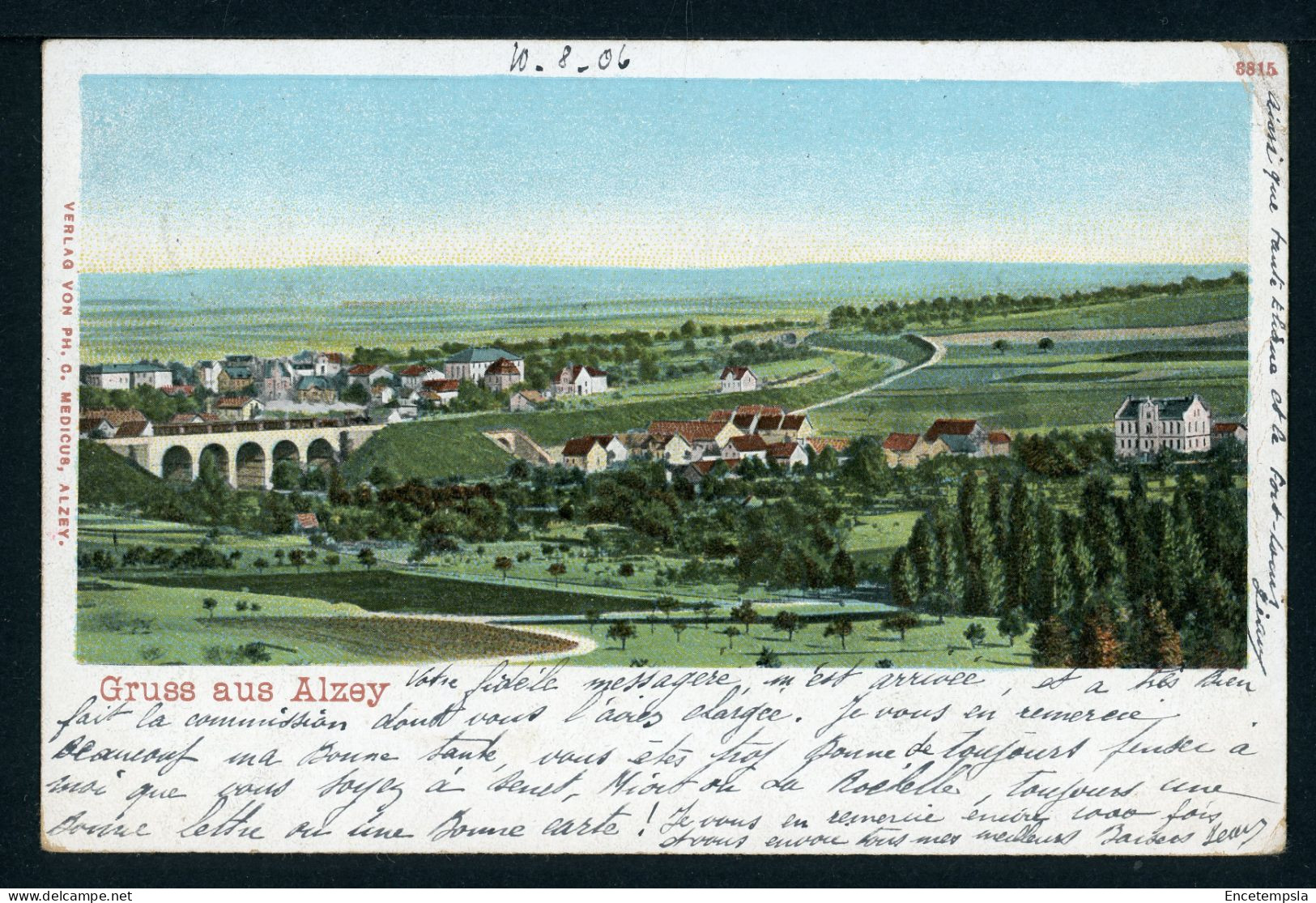 Carte Postale - Allemagne - Gruss aus Alzey (CP24898)