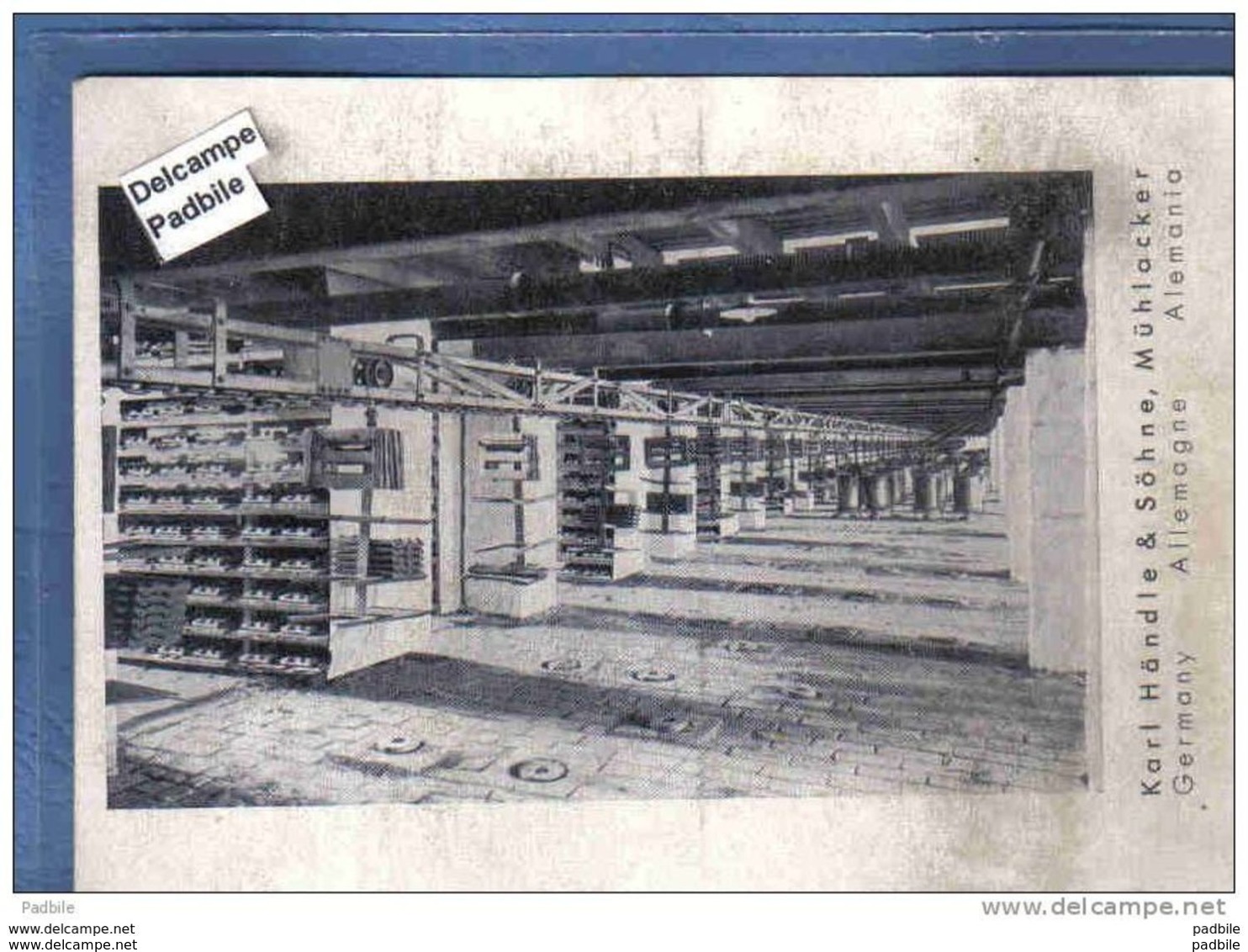 Carte Postale Allemagne Mühlacker  Karl Händle & Söhne trés beau plan