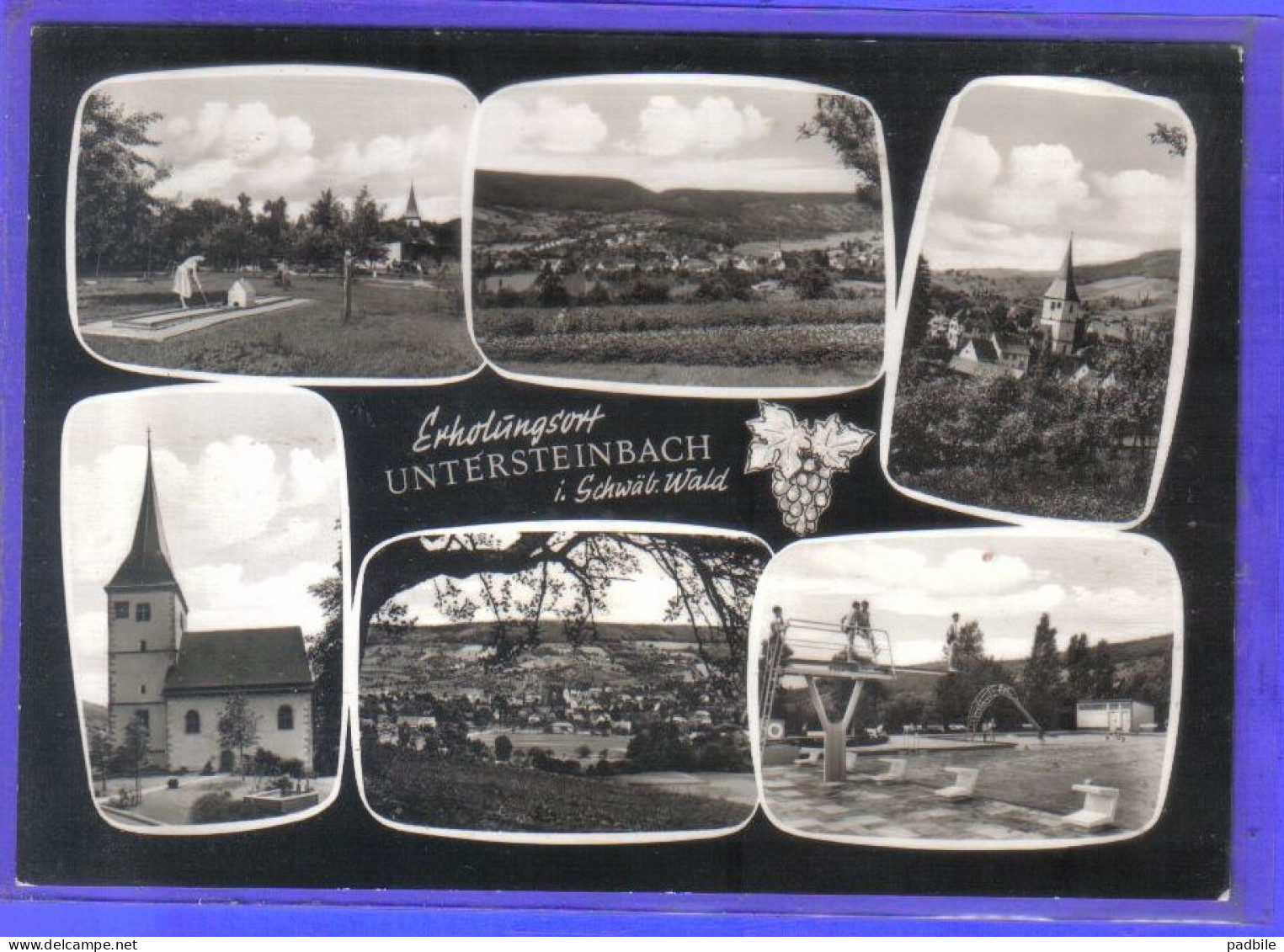 Carte postale Allemagne Untersteinach  gof miniature piscine   très beau plan