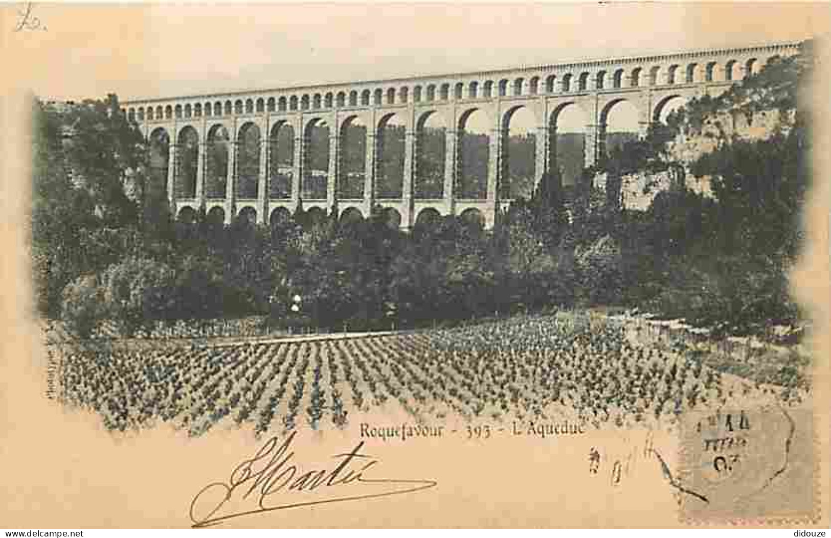 Carte Postale Ancienne - 13 - Roquefavour - L'Aqueduc de Roquefavour - CPA - Voir Scans Recto-Verso - Poscard - Carta Po